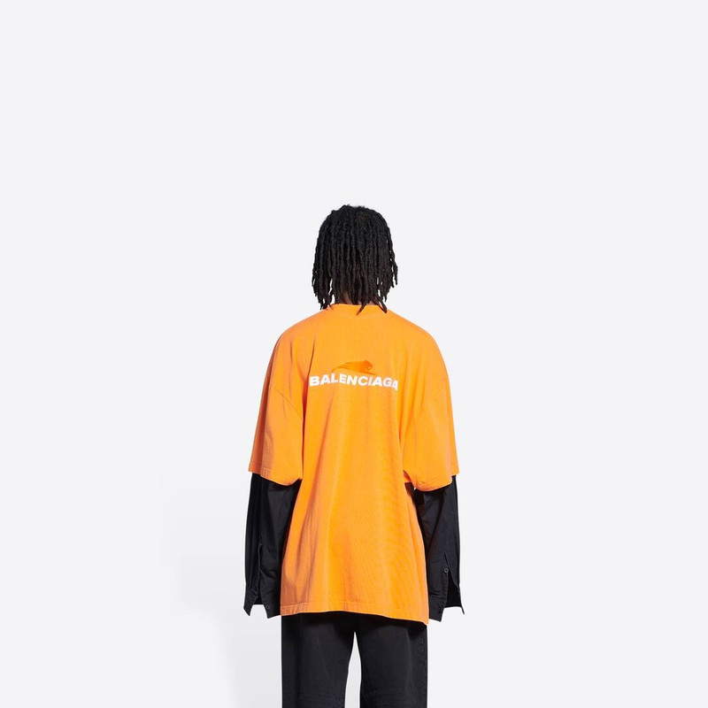 Men's Year Of The Tiger Patched Sleeves in Orange 5