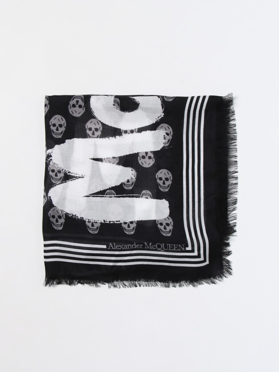 Alexander McQueen scarf in modal - 1