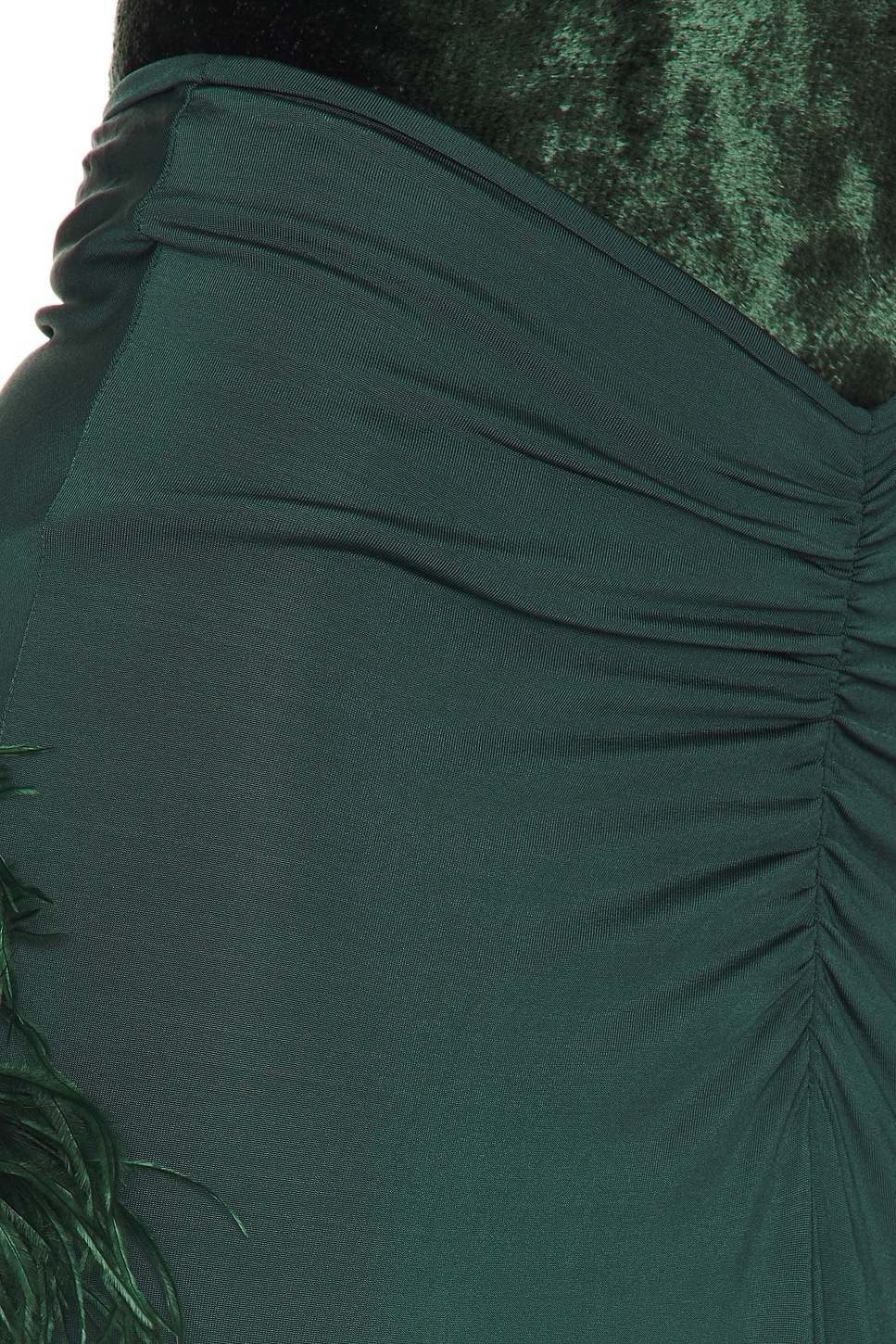 Ruched Maxi Skirt - 6