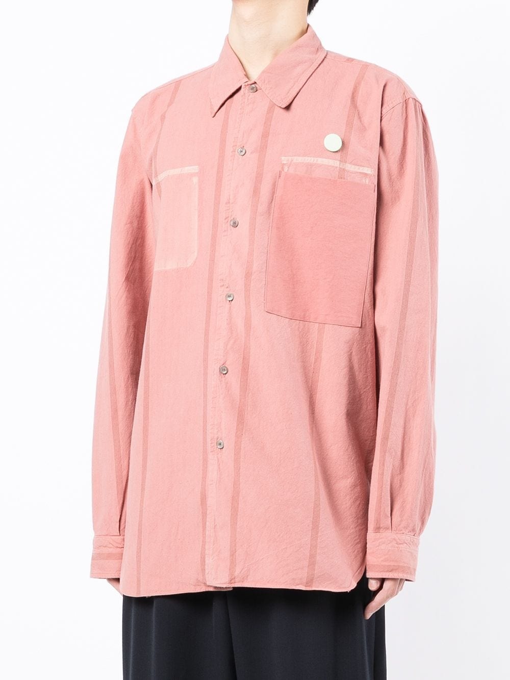 long-sleeve poplin shirt - 3