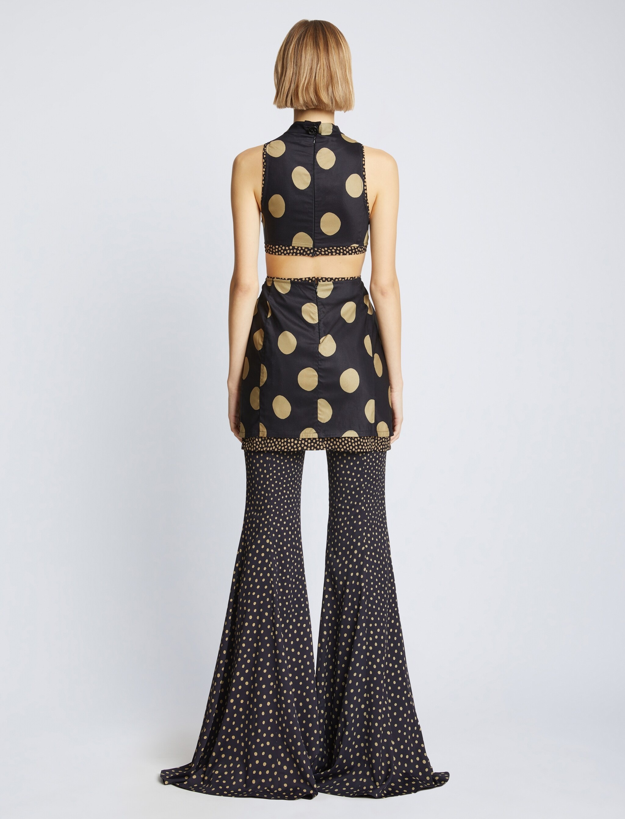 Printed Dot Cut Out Tank - 5