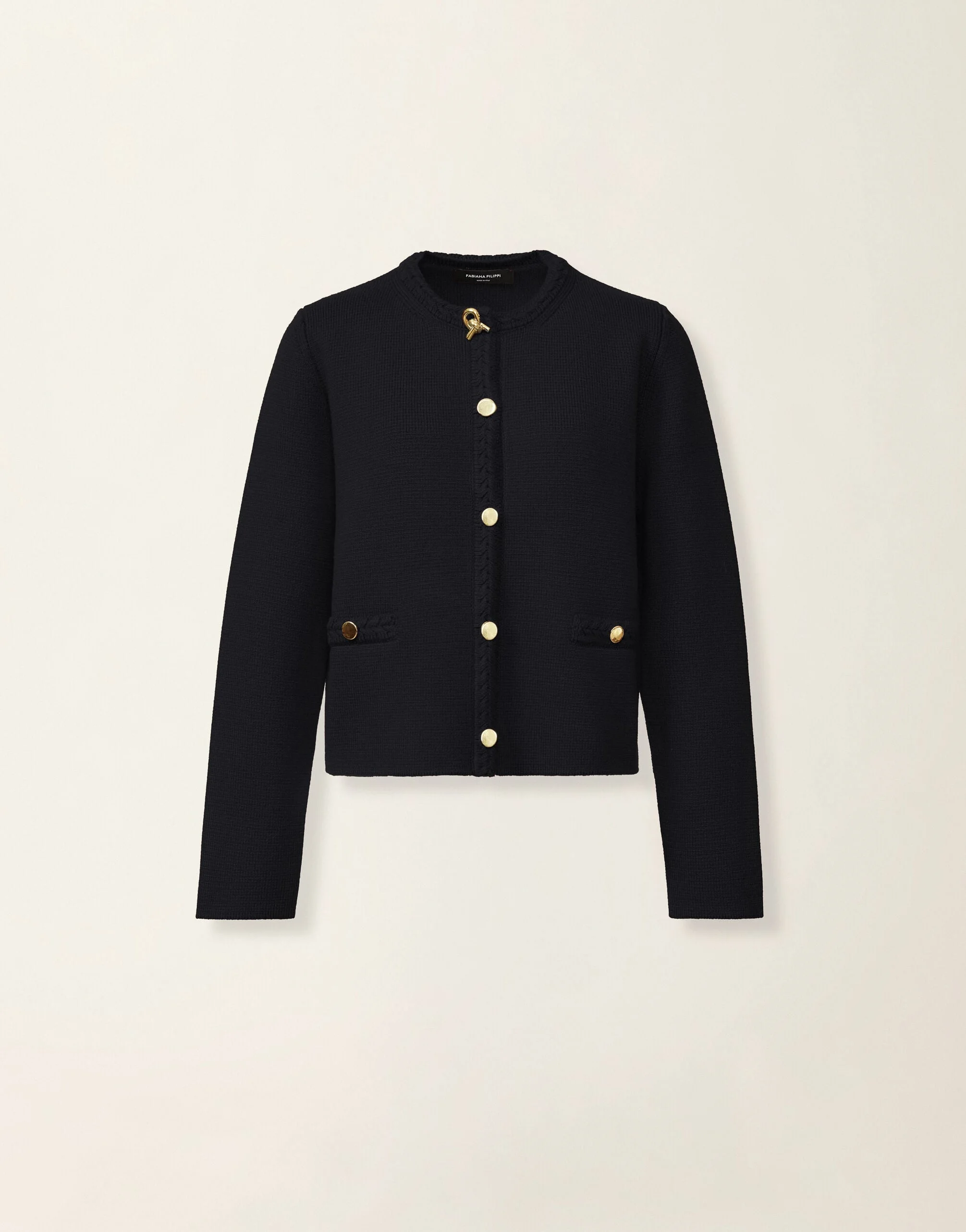 Merino wool cardigan - 1