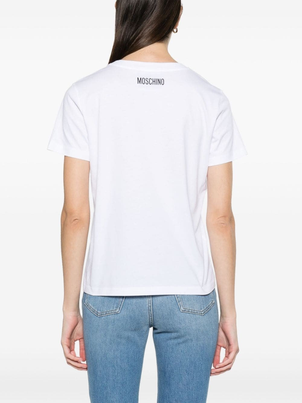 slogan-print organic-cotton T-shirt - 4