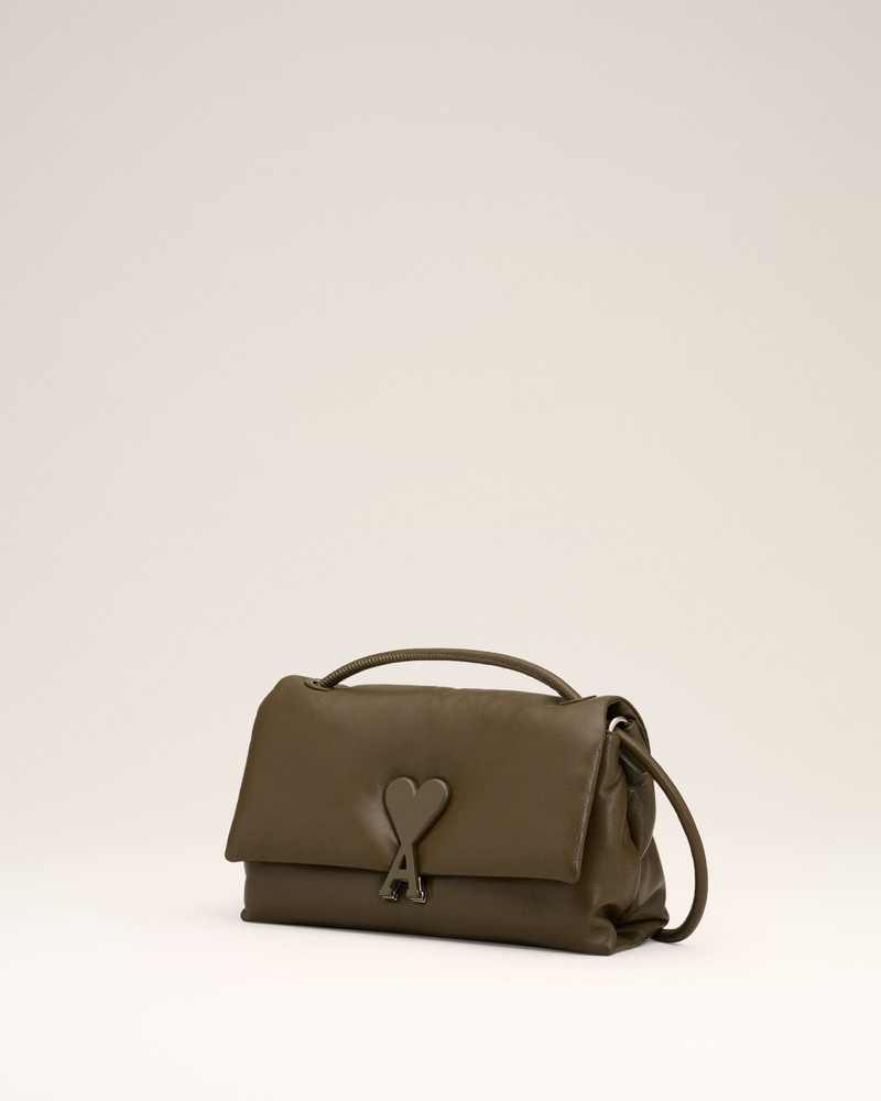 KHAKI LEATHER VOULEZ-VOUS BAG 3