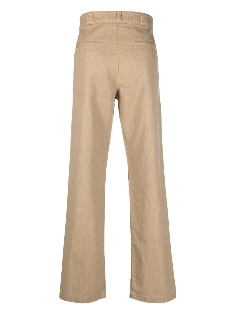 Aspesi high-waisted straight-leg trousers outlook