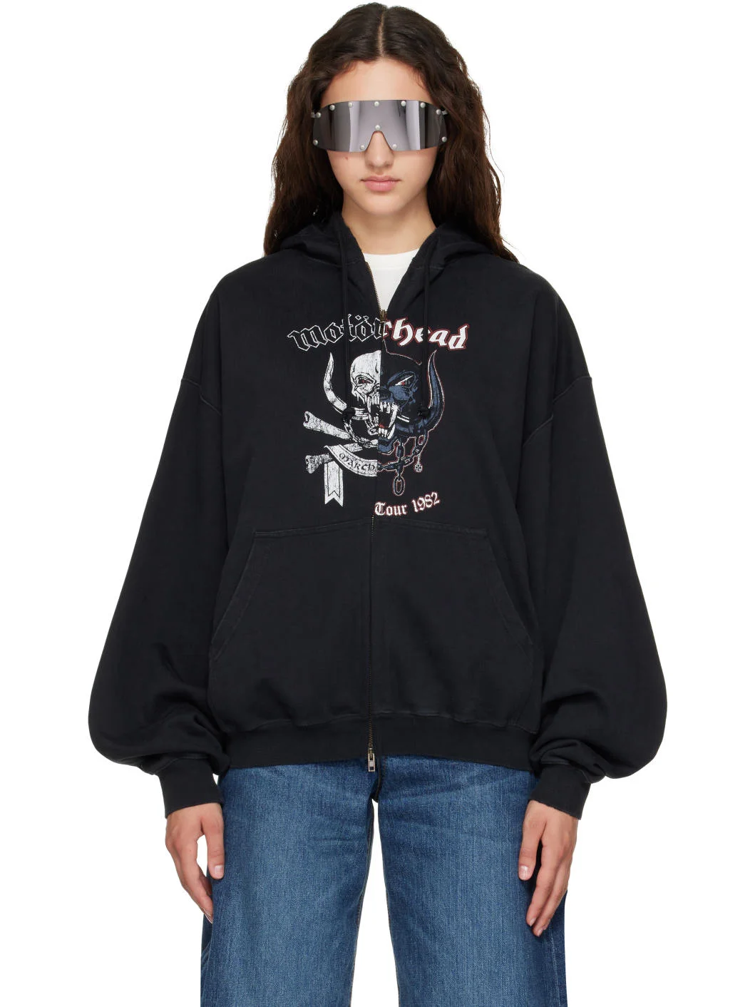 Black Motörhead Edition Zip Up Hoodie - 1