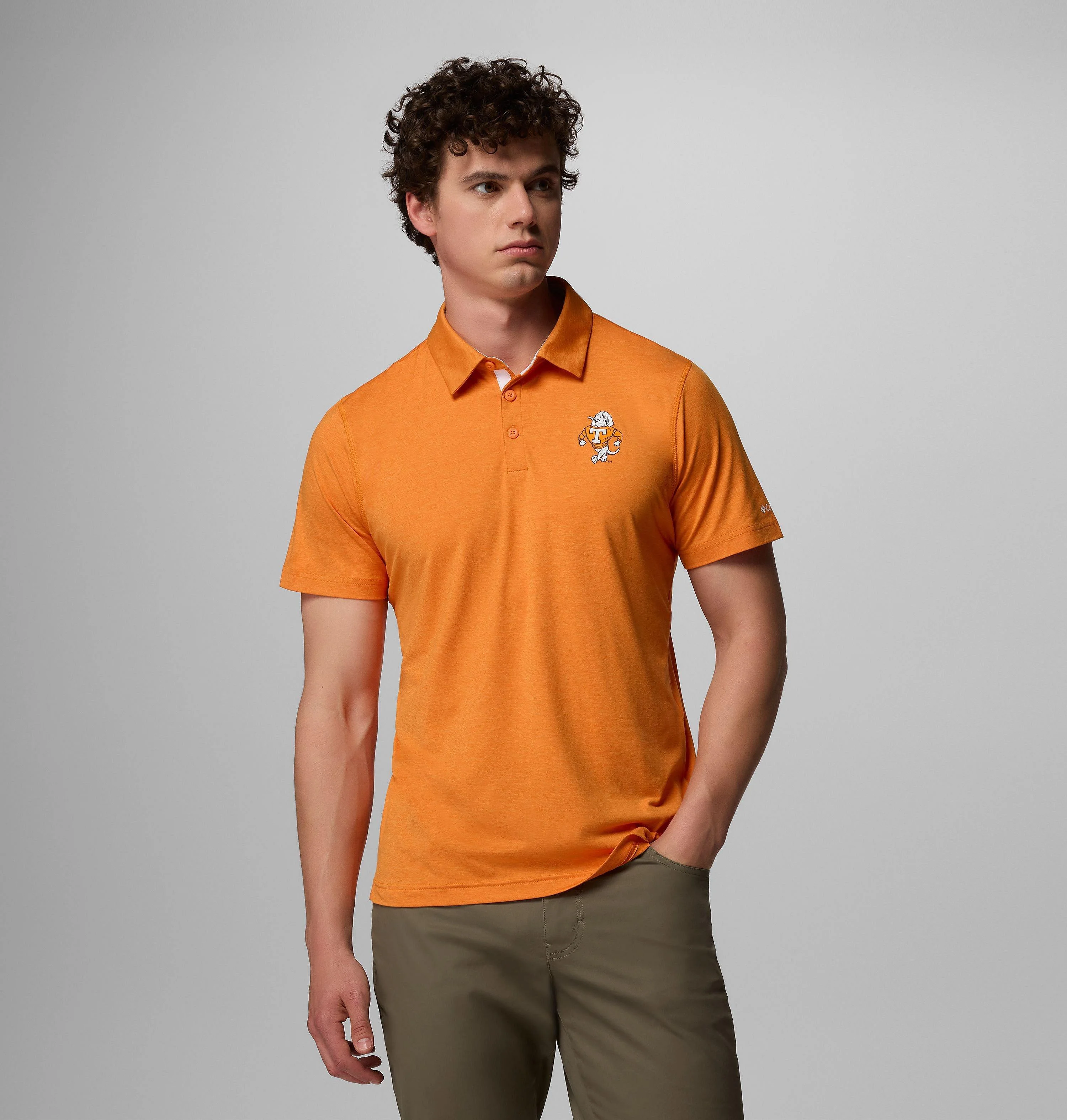 Men's Collegiate Tech Trail Polo - Tennessee - 1