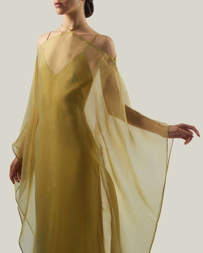 Sza Sza Spirito Kaftan in Gold Kiwi 4