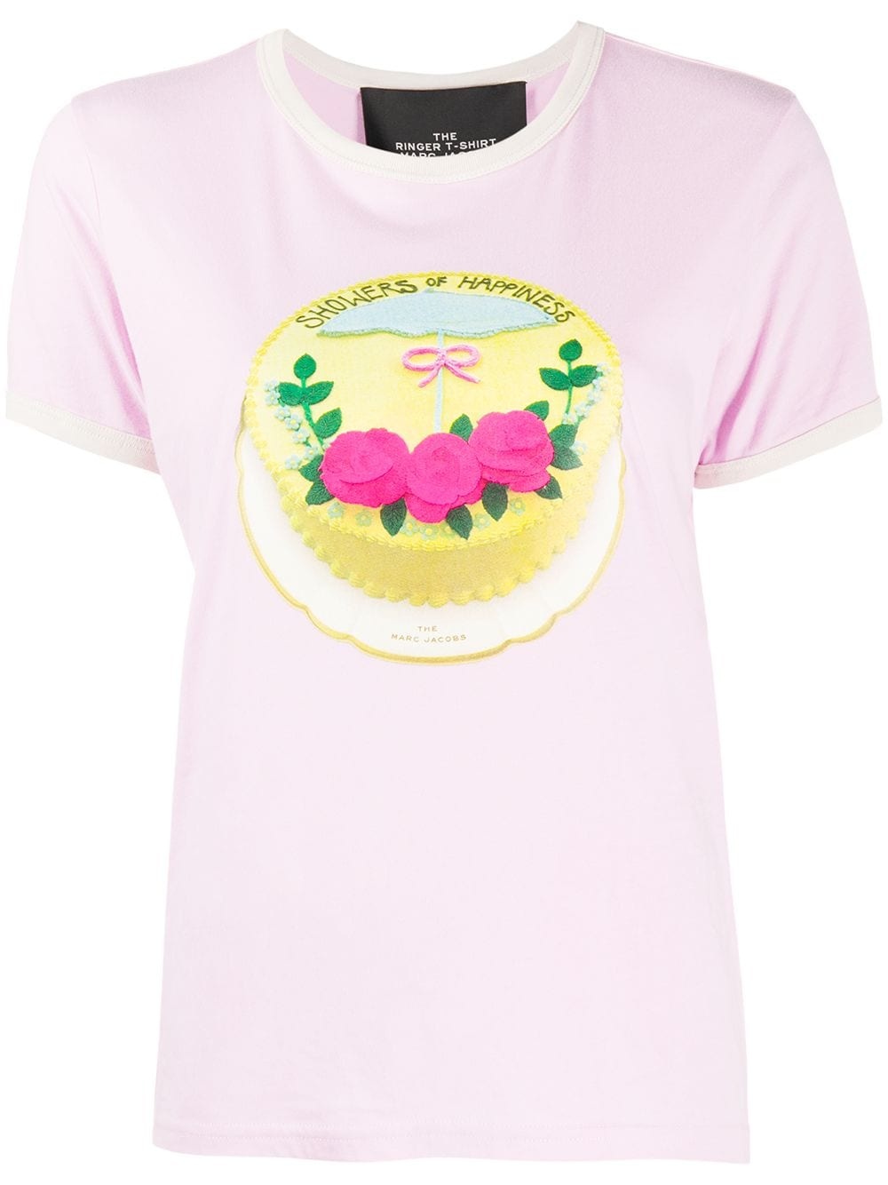 cake print T-shirt - 1