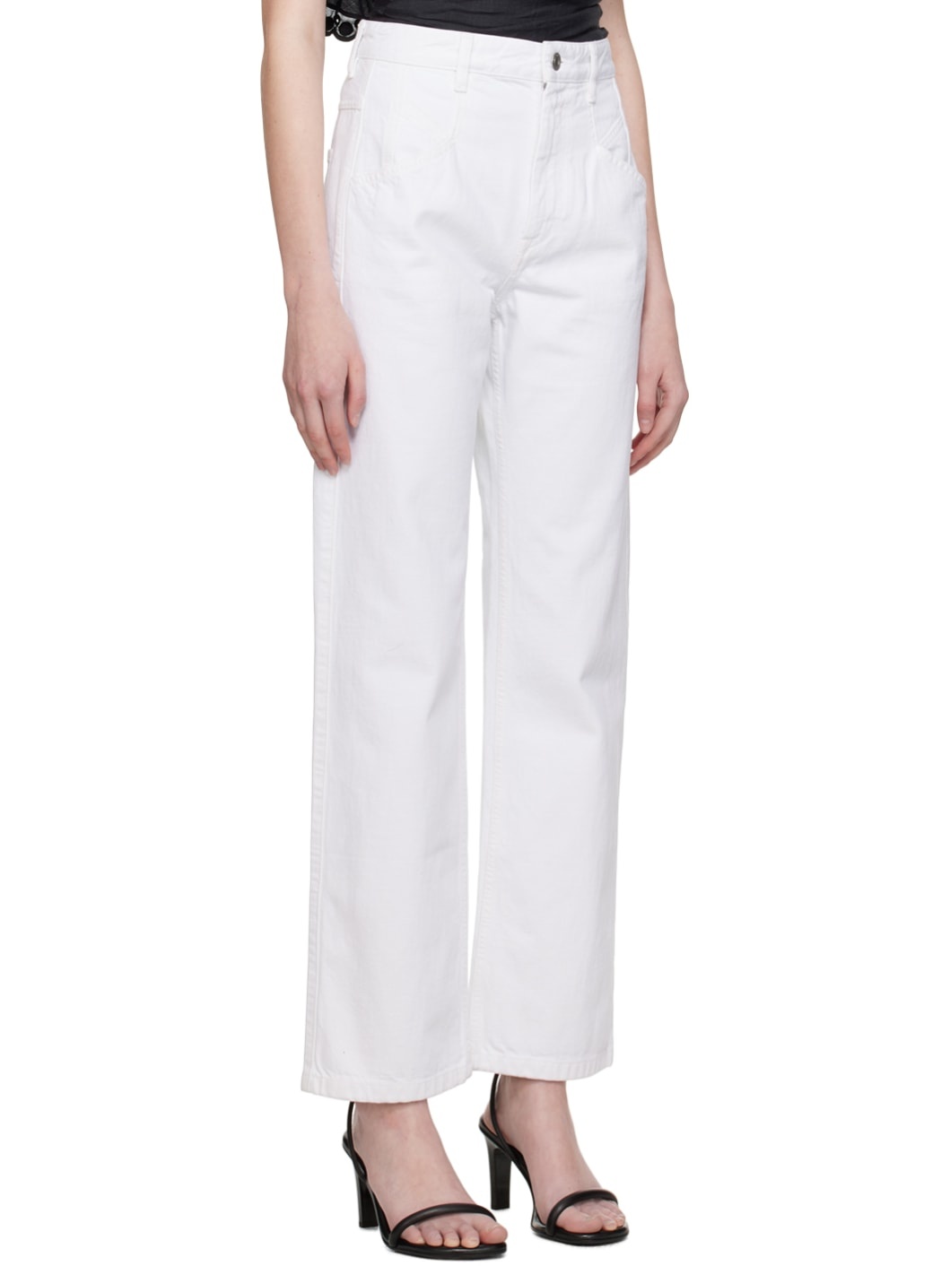 White Nadege Jeans - 2