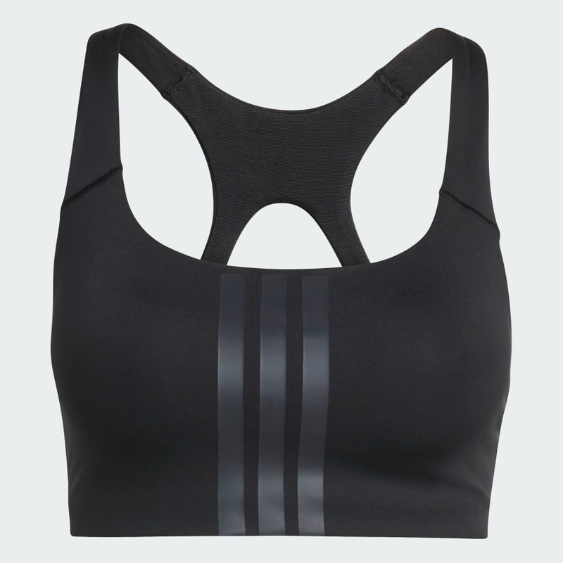 Optime Workout 3-Stripes Medium Support Bra 1