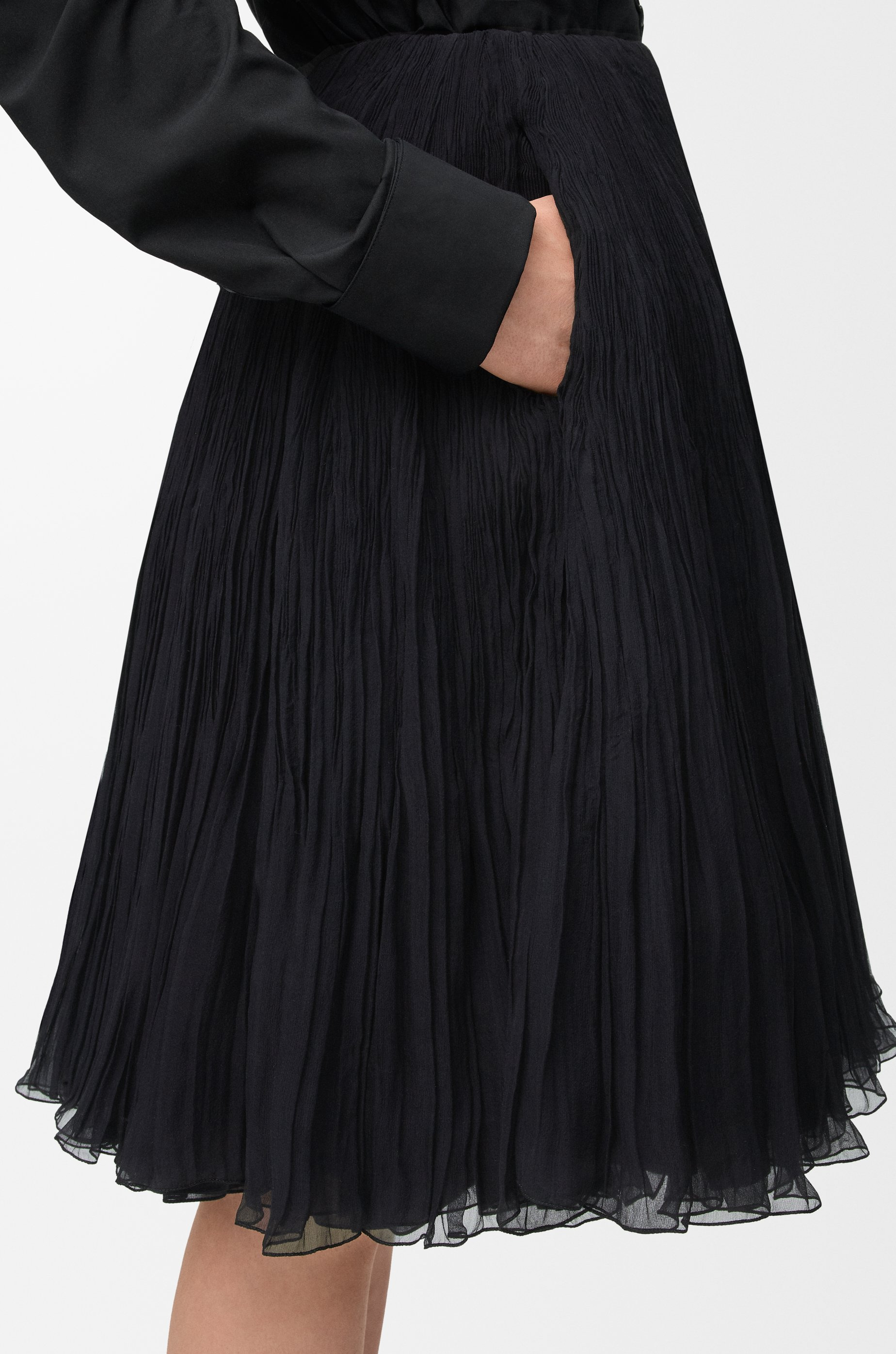 Skirt in silk blend - 5