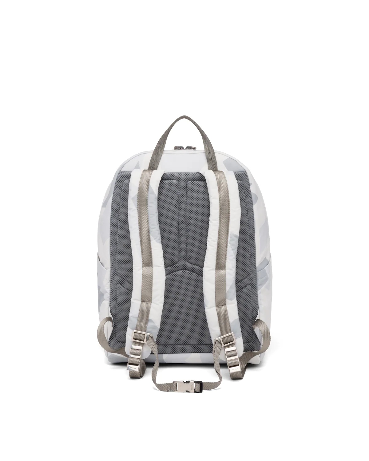 Printed technical fabric backpack - 4