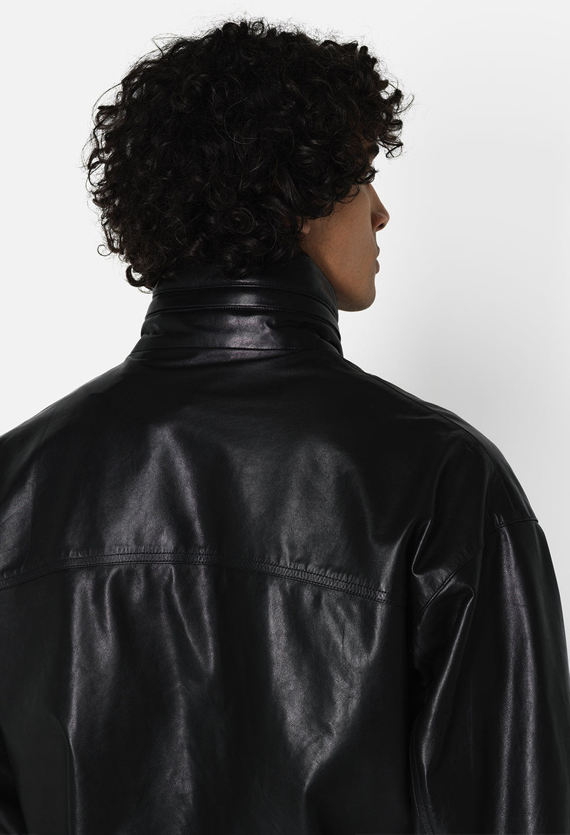 LEATHER JUMPER JACKET 11