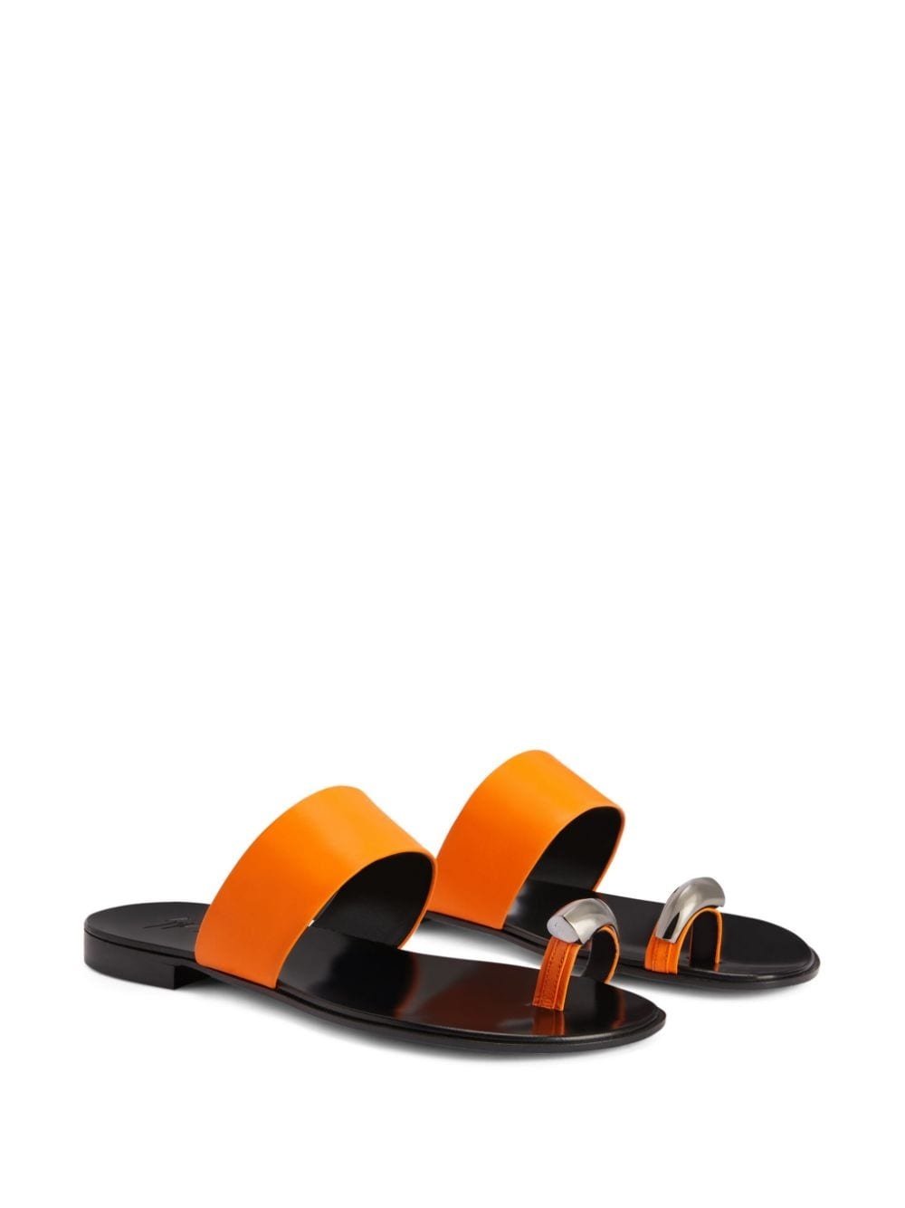 Norbert leather flat sandals - 4