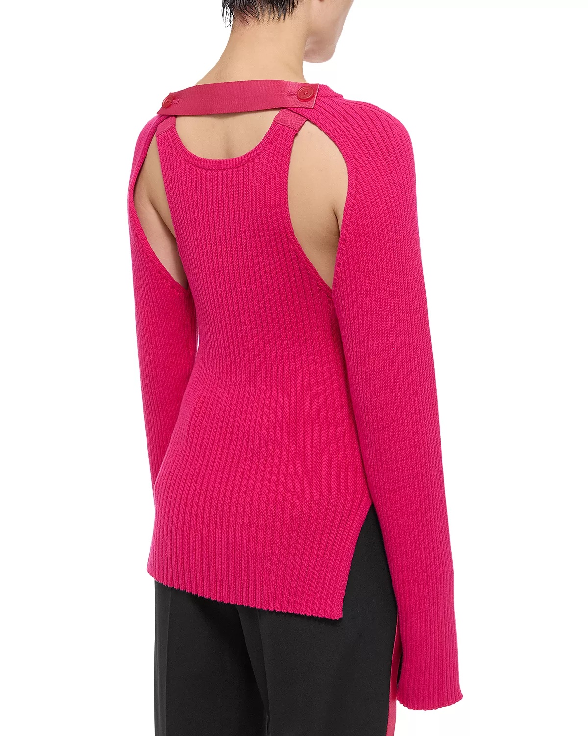 Ribbed Shrug Sweater - 2