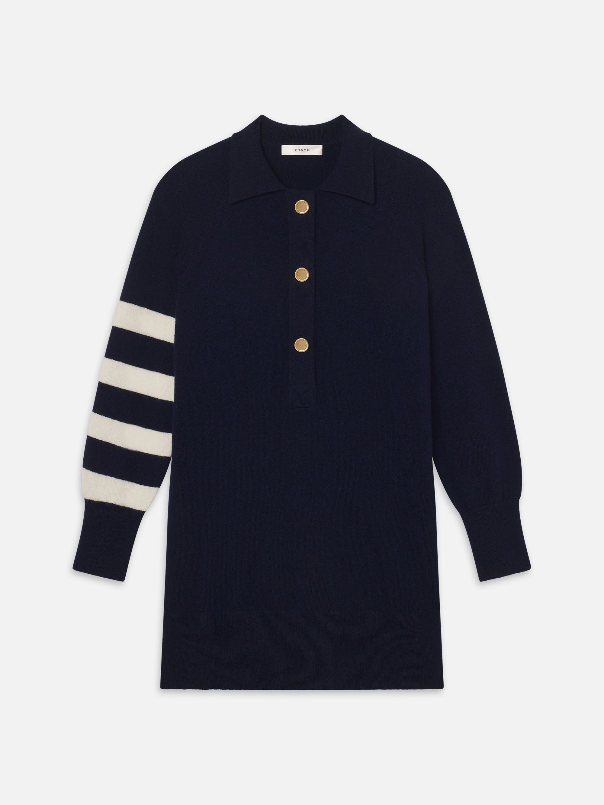 The Rugby Tunic in Navy Multi - 1