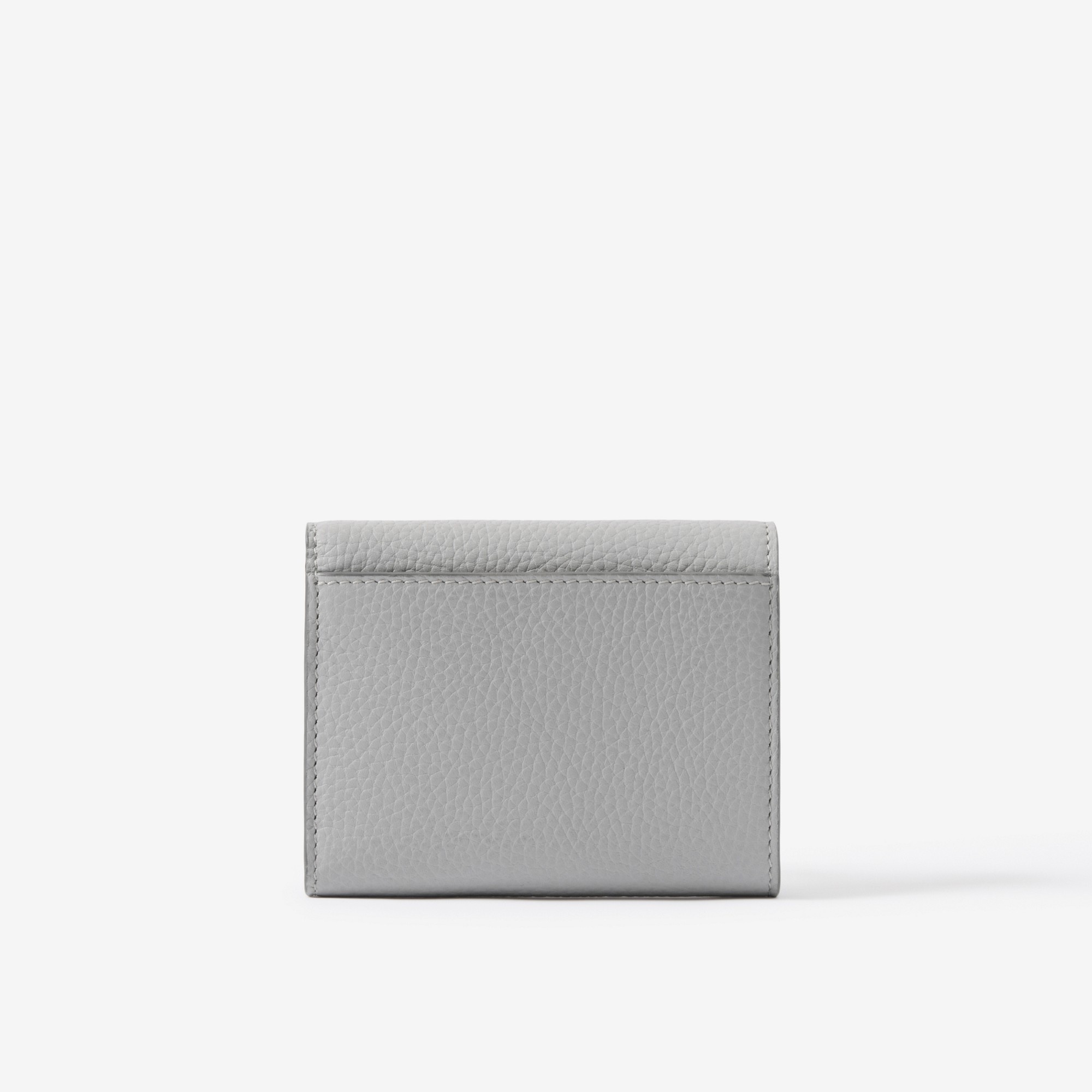 Grainy Leather TB Compact Wallet - 3