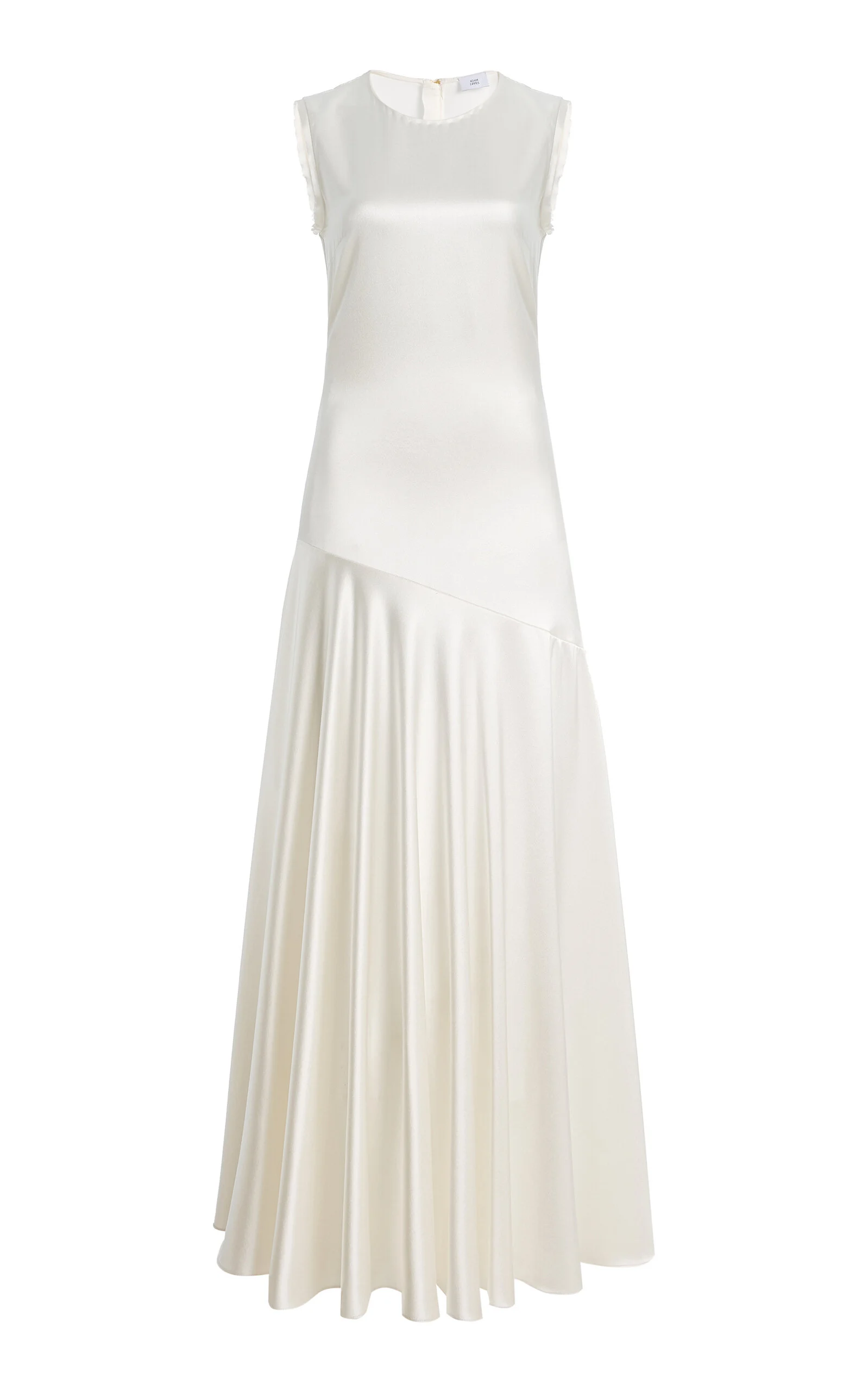 Gwenyth Satin-Back Crepe Dress - 1