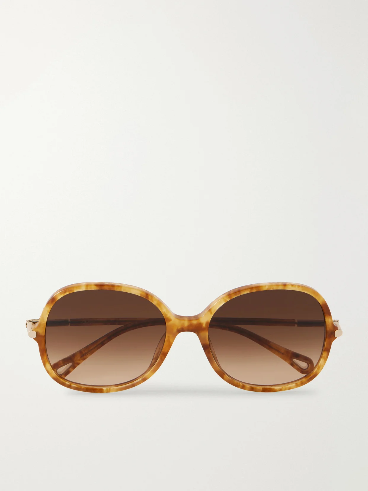 Rounded-frame Acetate Sunglasses - 1