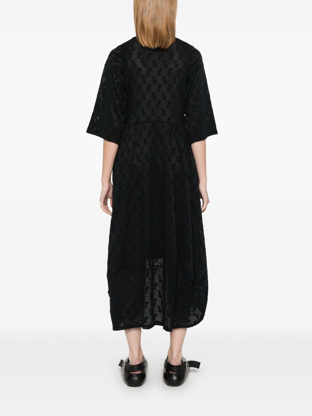 Very Turtle midi dress - 4