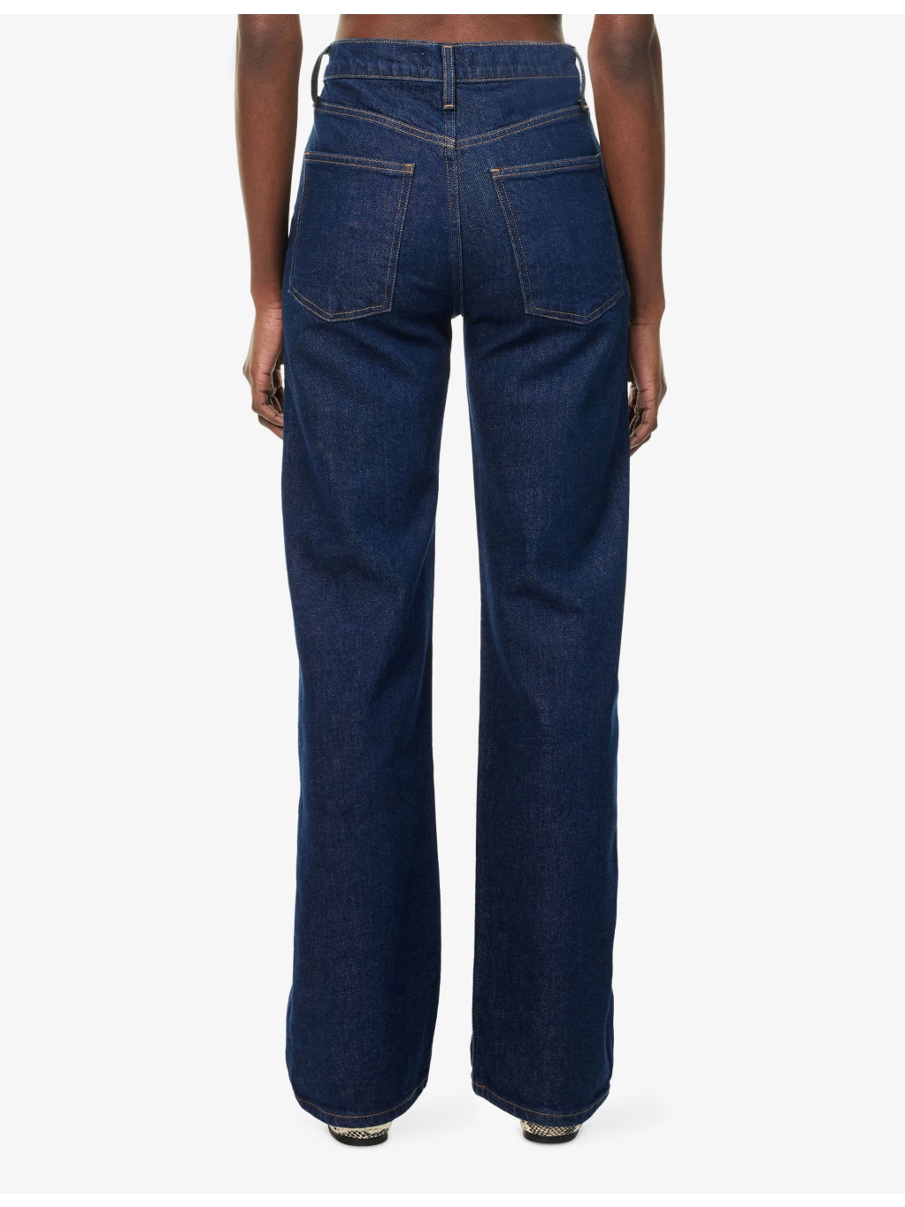 Harper Straight-Leg Stretch-Denim Jeans - 4