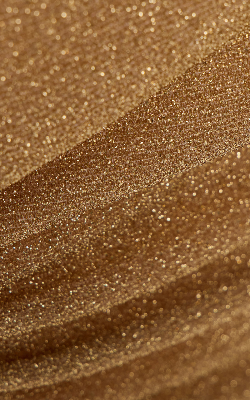 Lumière Stoned One-Shoulder Swimsuit gold 4