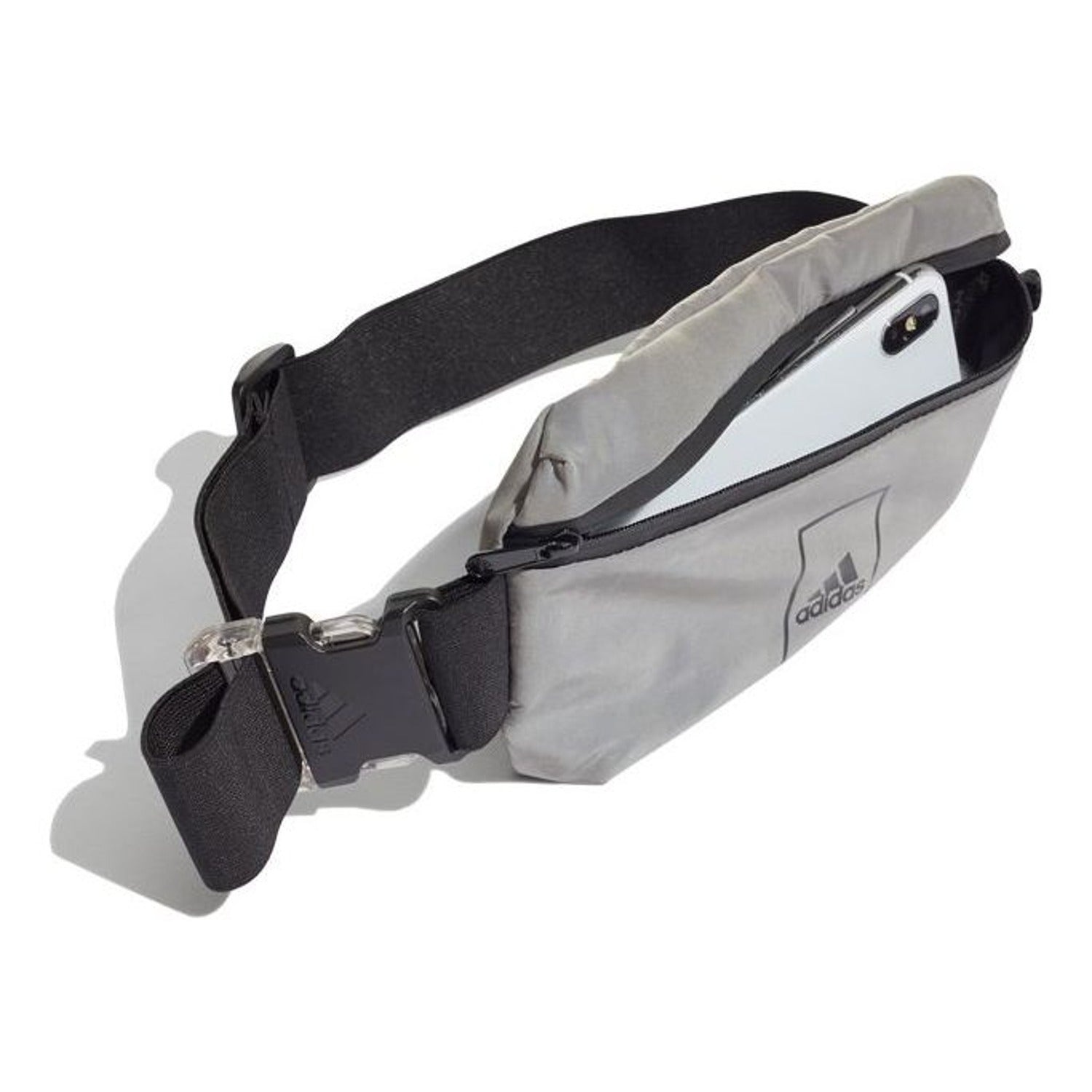adidas Sports Waist Bag 'Silver' H32429 - 3