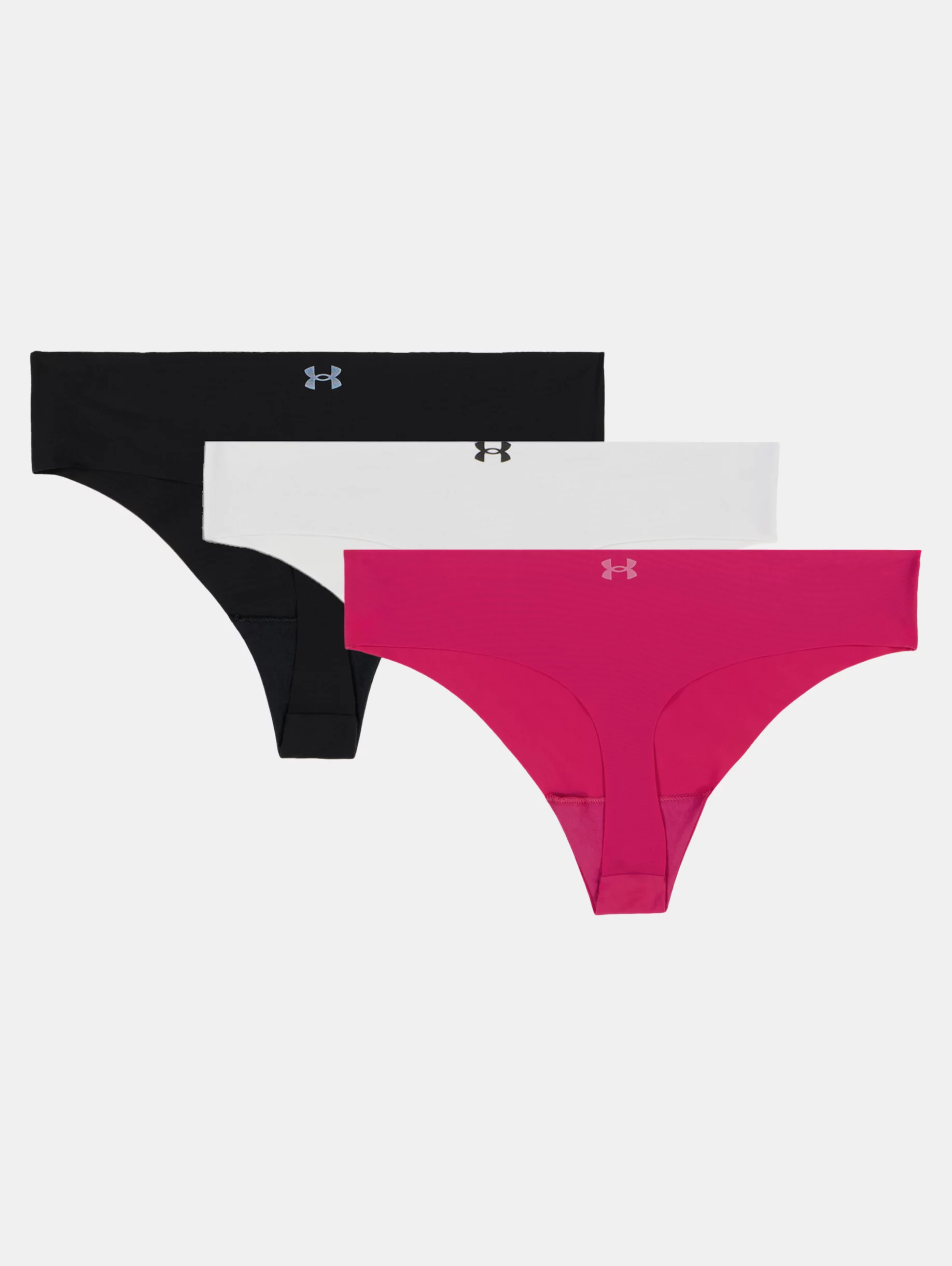 Women's UA Essential Stretch 3-Pack No Show Thong - 2