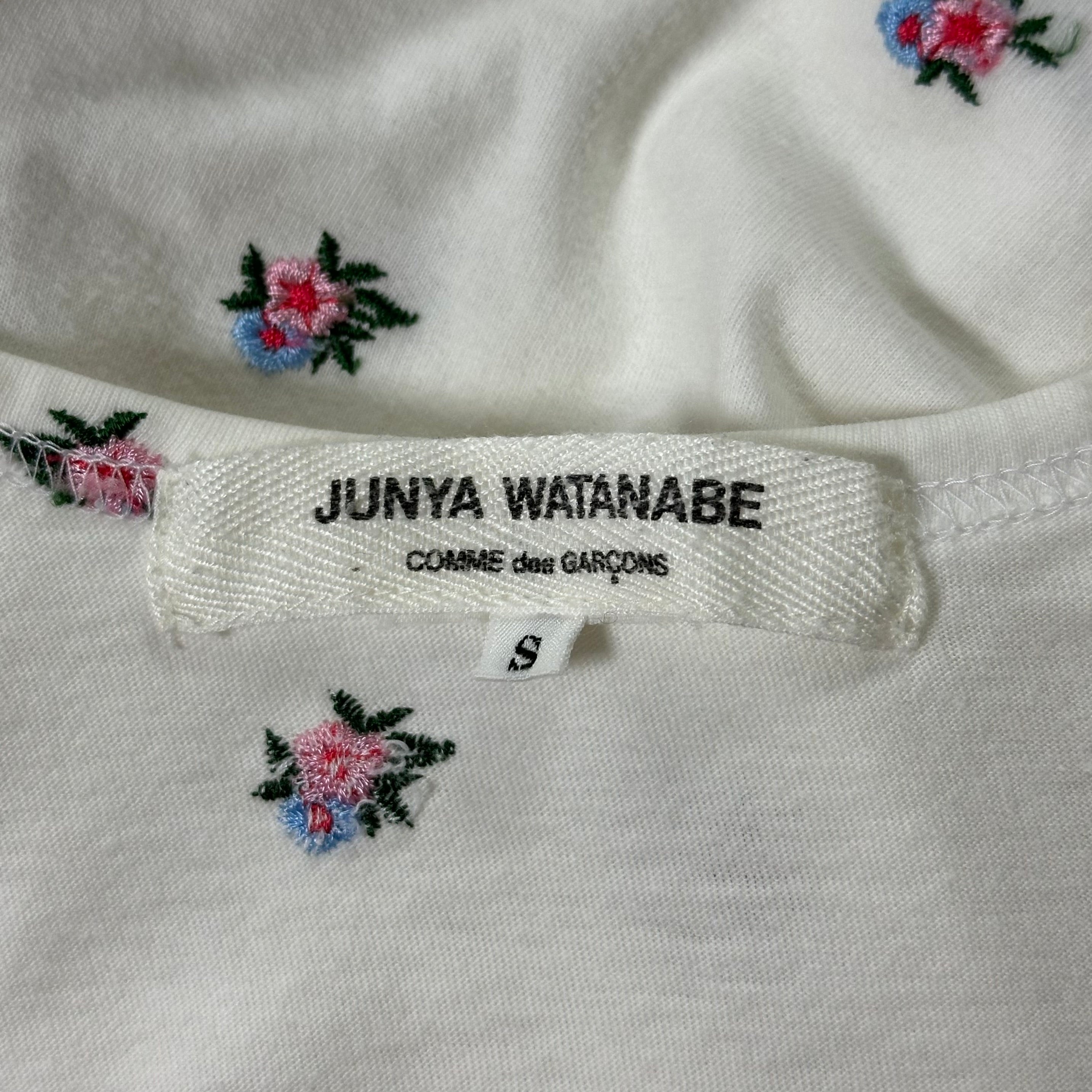 JUNYA WATANABE Spring Summer 2003 Floral Print Parachute Tank Top - 5