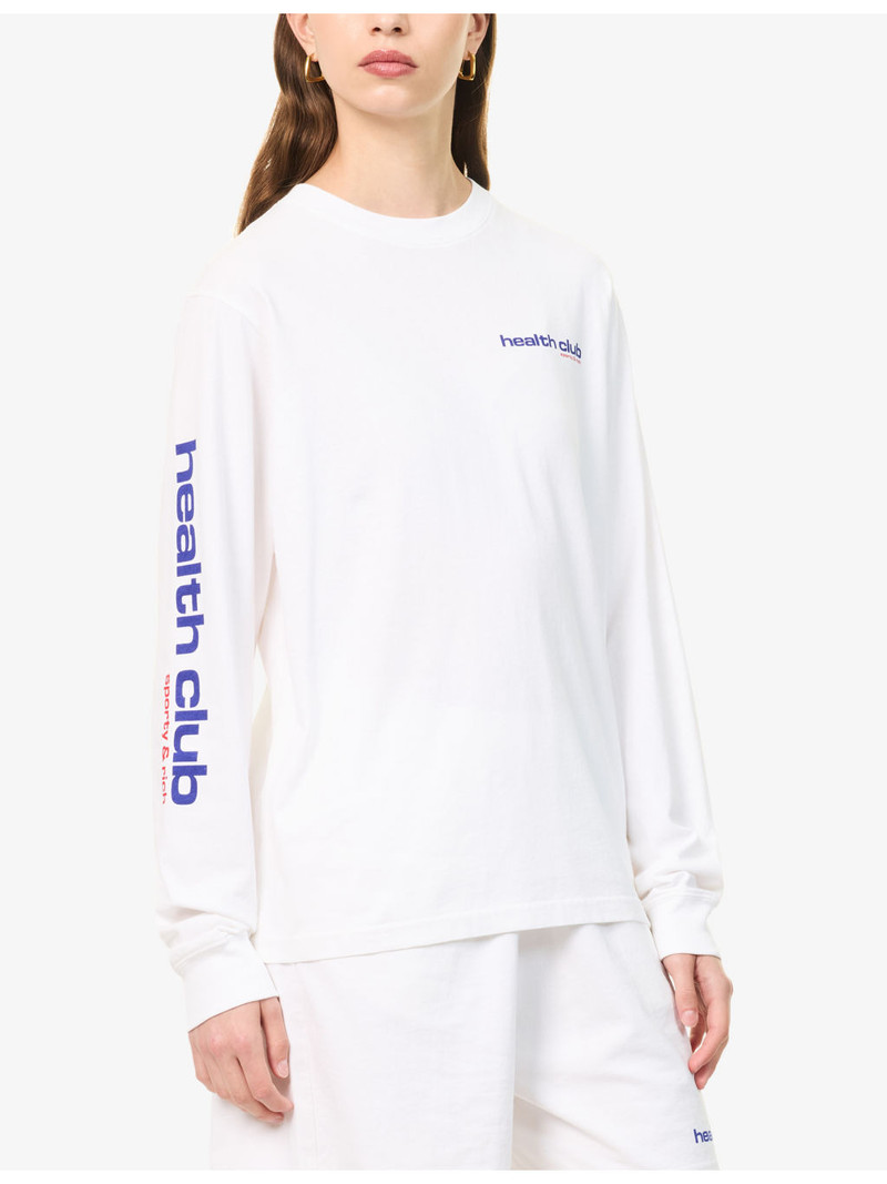 Health-Club Long-Sleeve Cotton T-Shirt 3