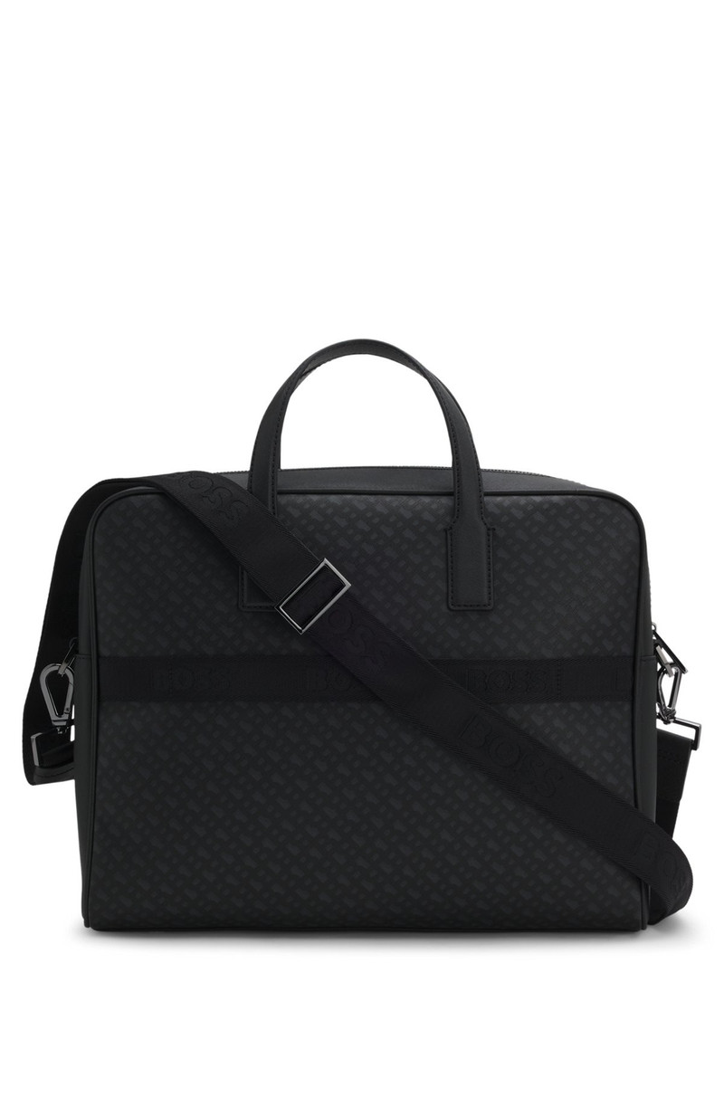 MONOGRAM DOCUMENT CASE WITH FOIL-EMBOSSED LOGO 1