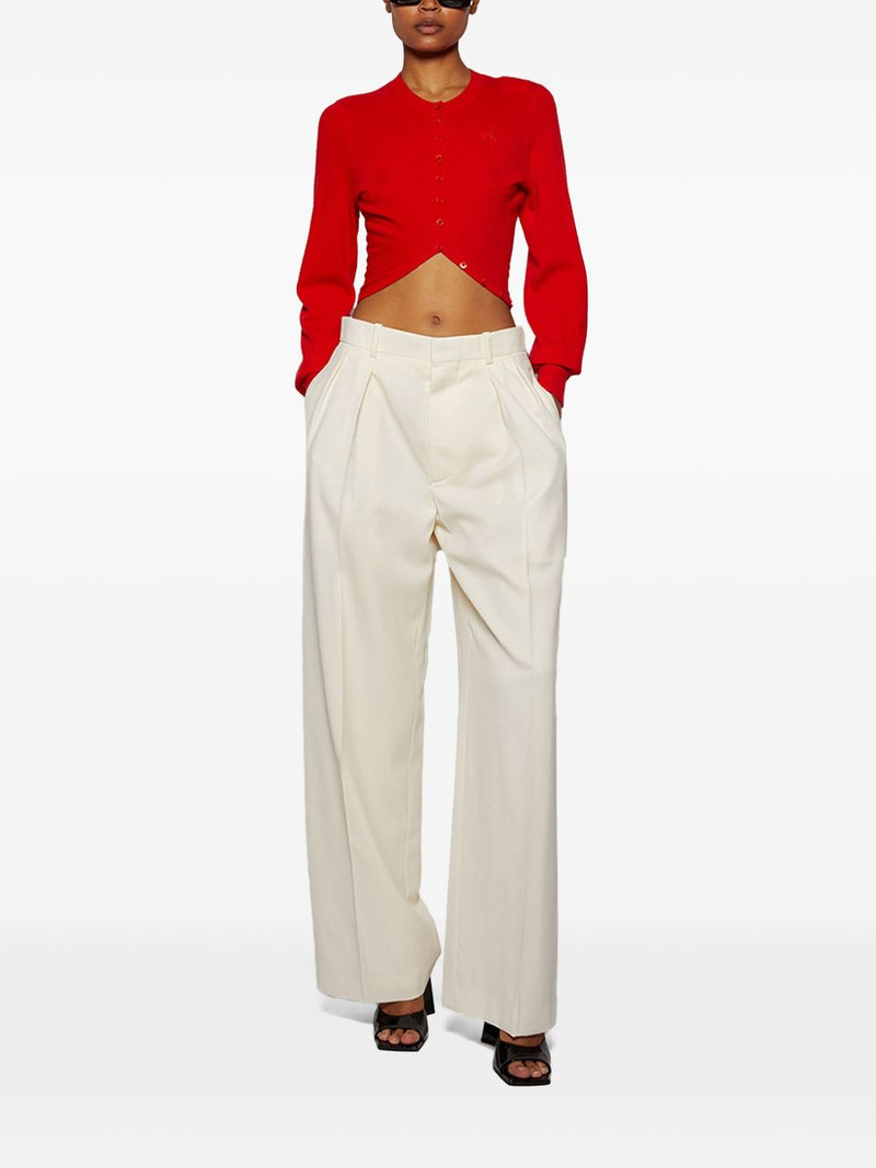 WARDROBE.NYC low-rise tuxedo trousers outlook