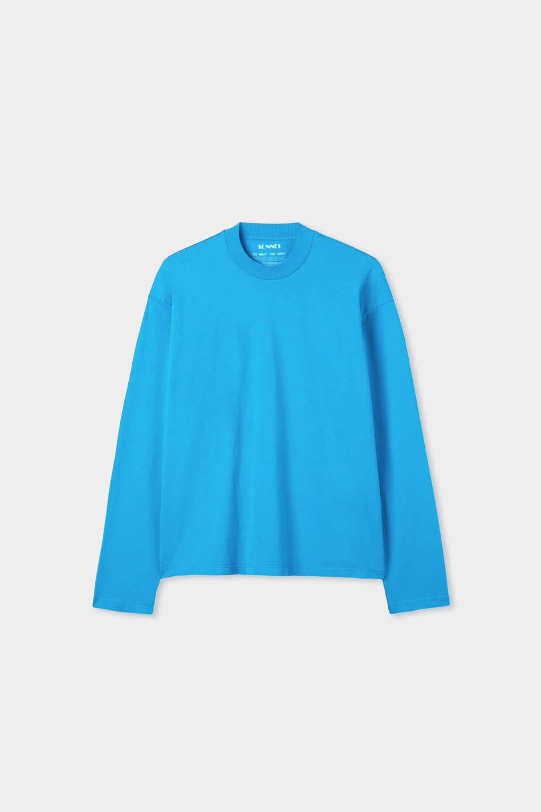 DWYW LONGSLEEVE T-SHIRT / ocean blue - 1