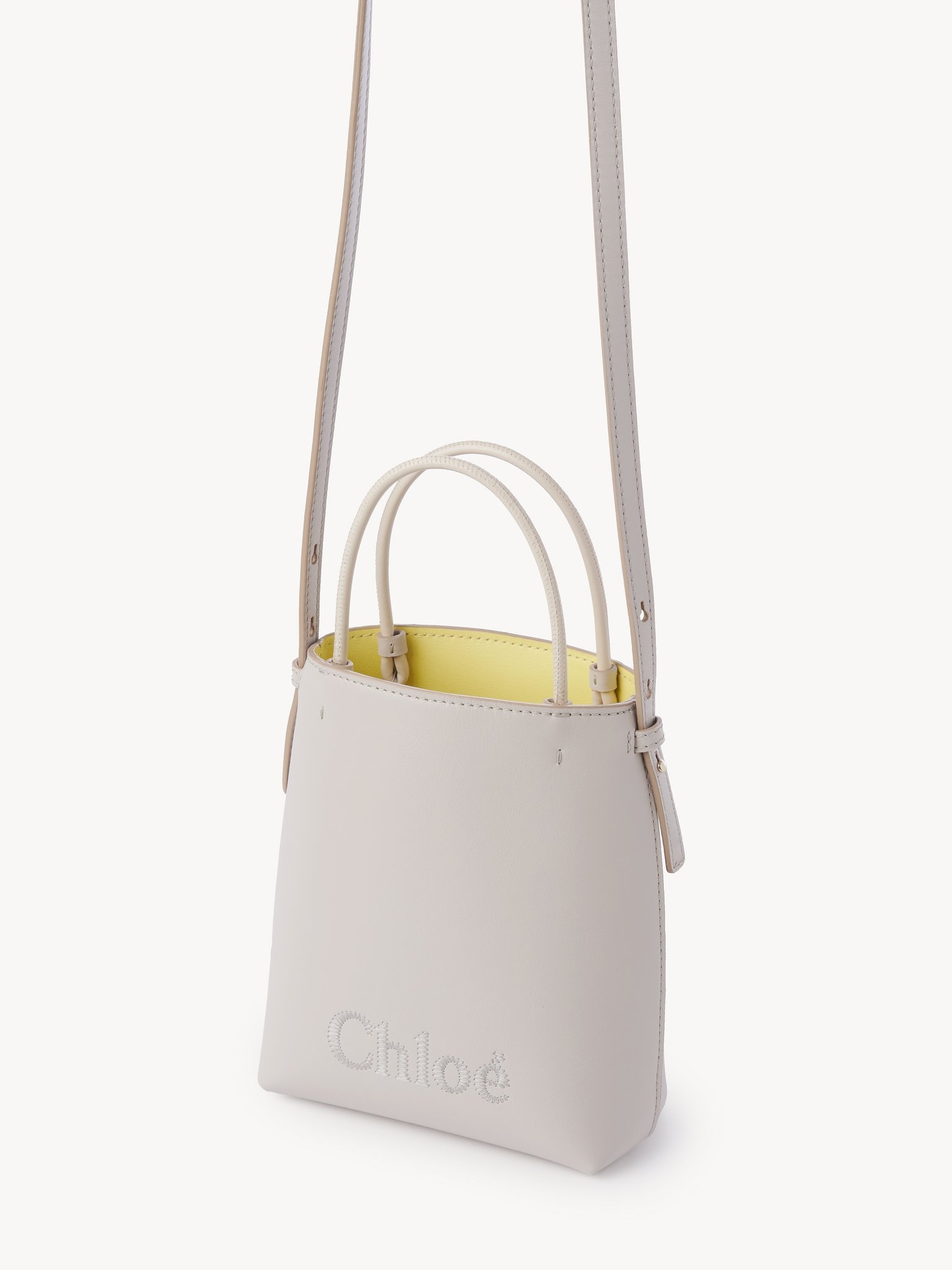 CHLOÉ SENSE MICRO TOTE BAG - 3