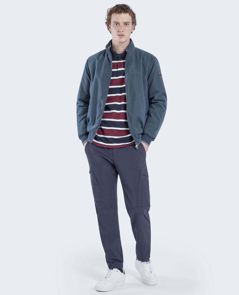 Soft touch microfiber Save the Sea Bomber Jacket - 3