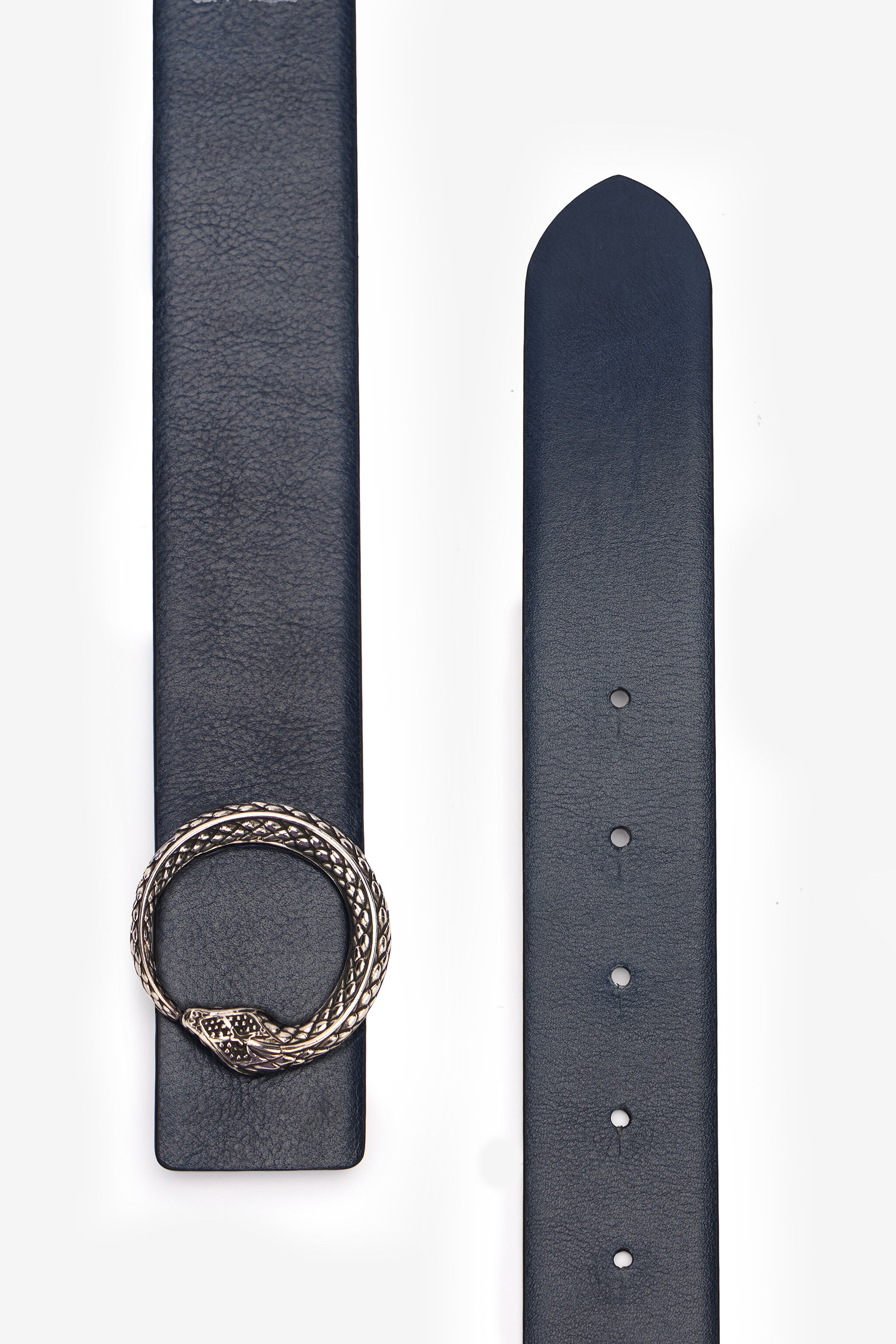 Belt With Snake Buckle - 2