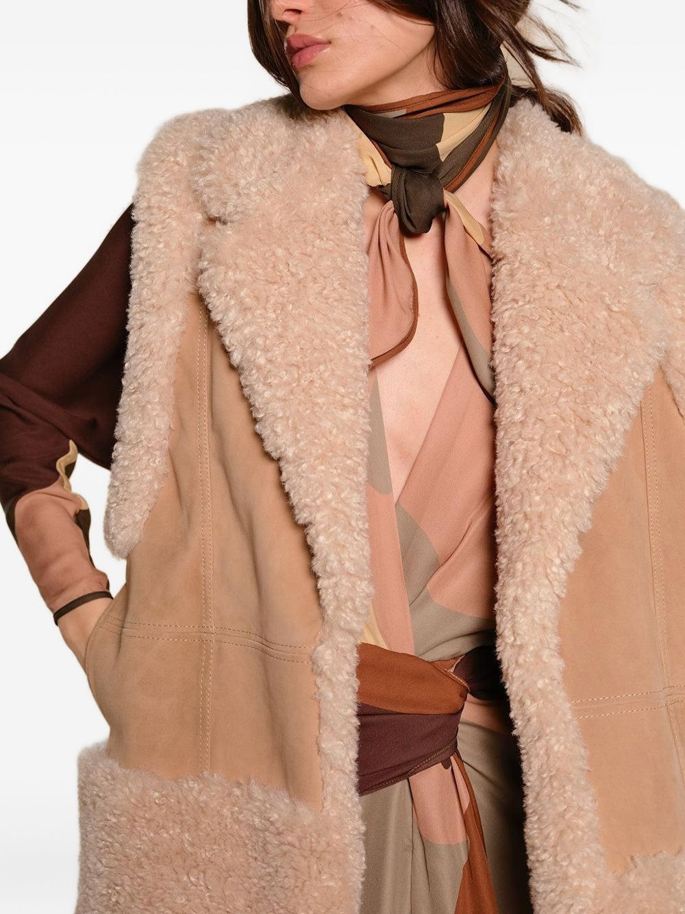 Salty Air shearling vest - 3