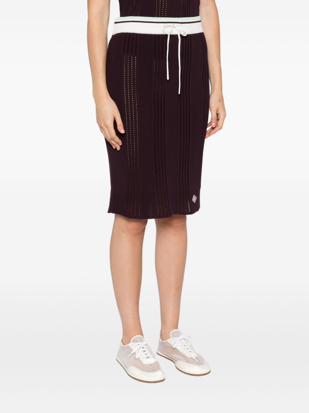 drawstring mini skirt - 3