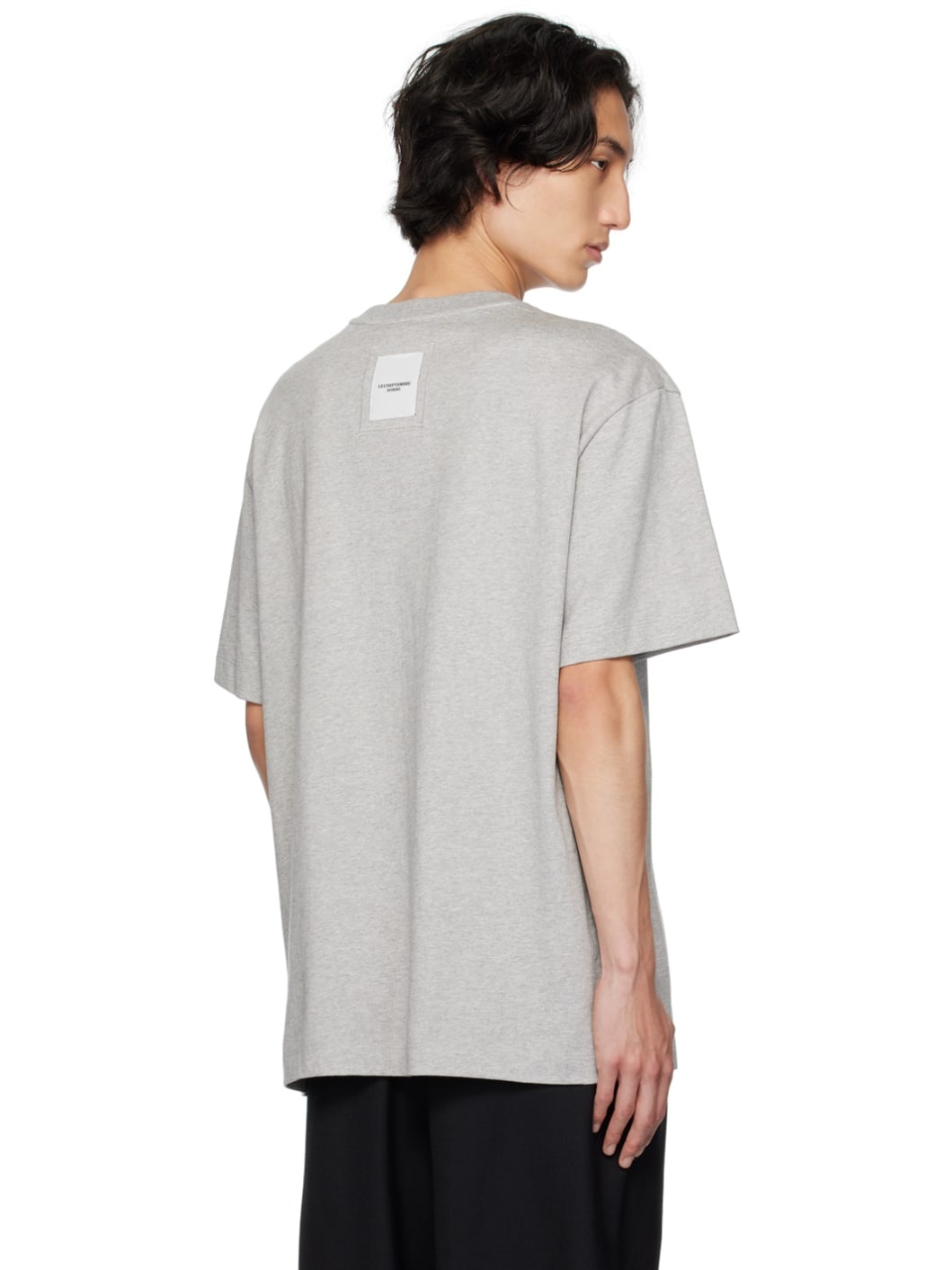 Gray Basic T-Shirt - 3