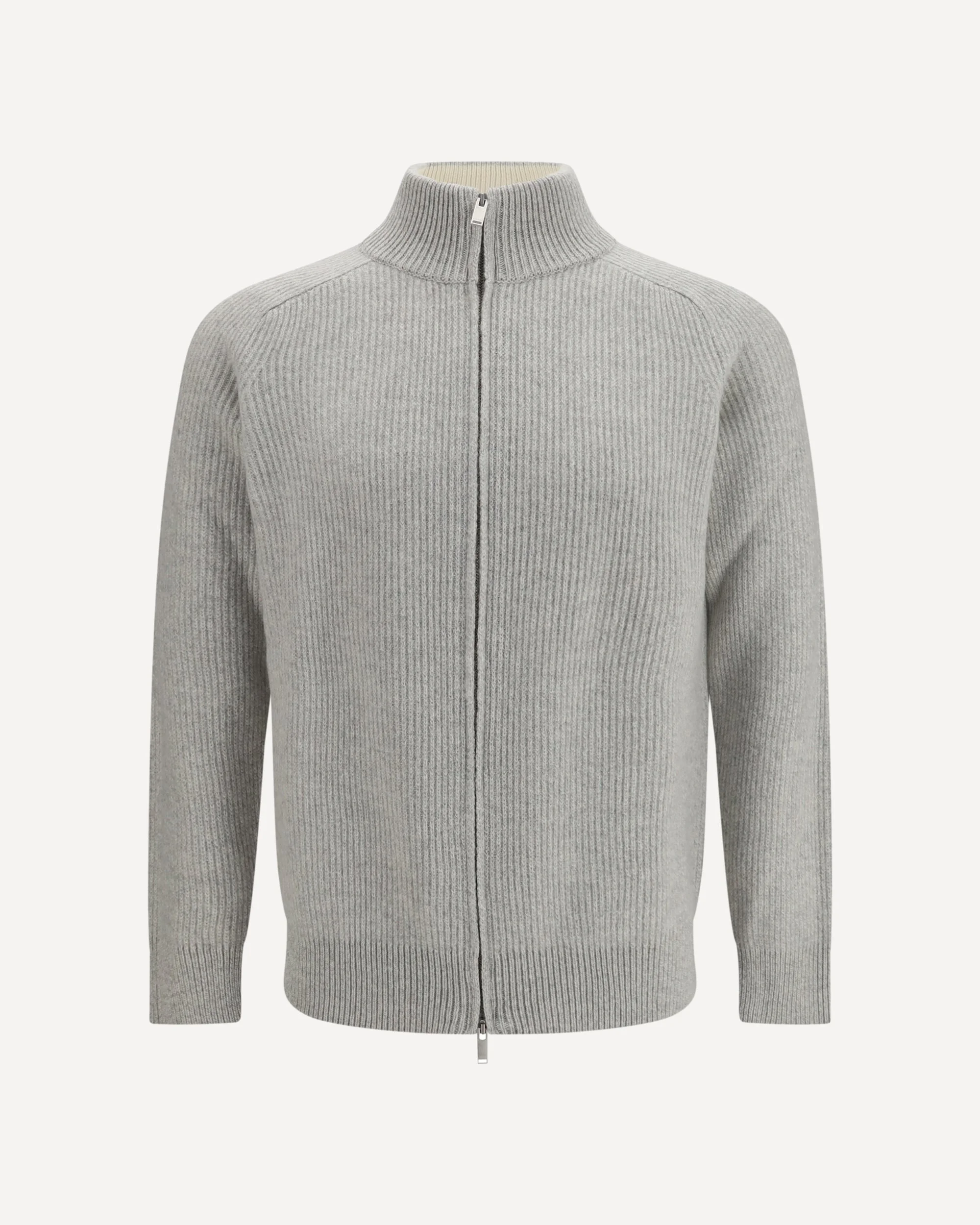 Wool and cashmere zip Sweater - 1