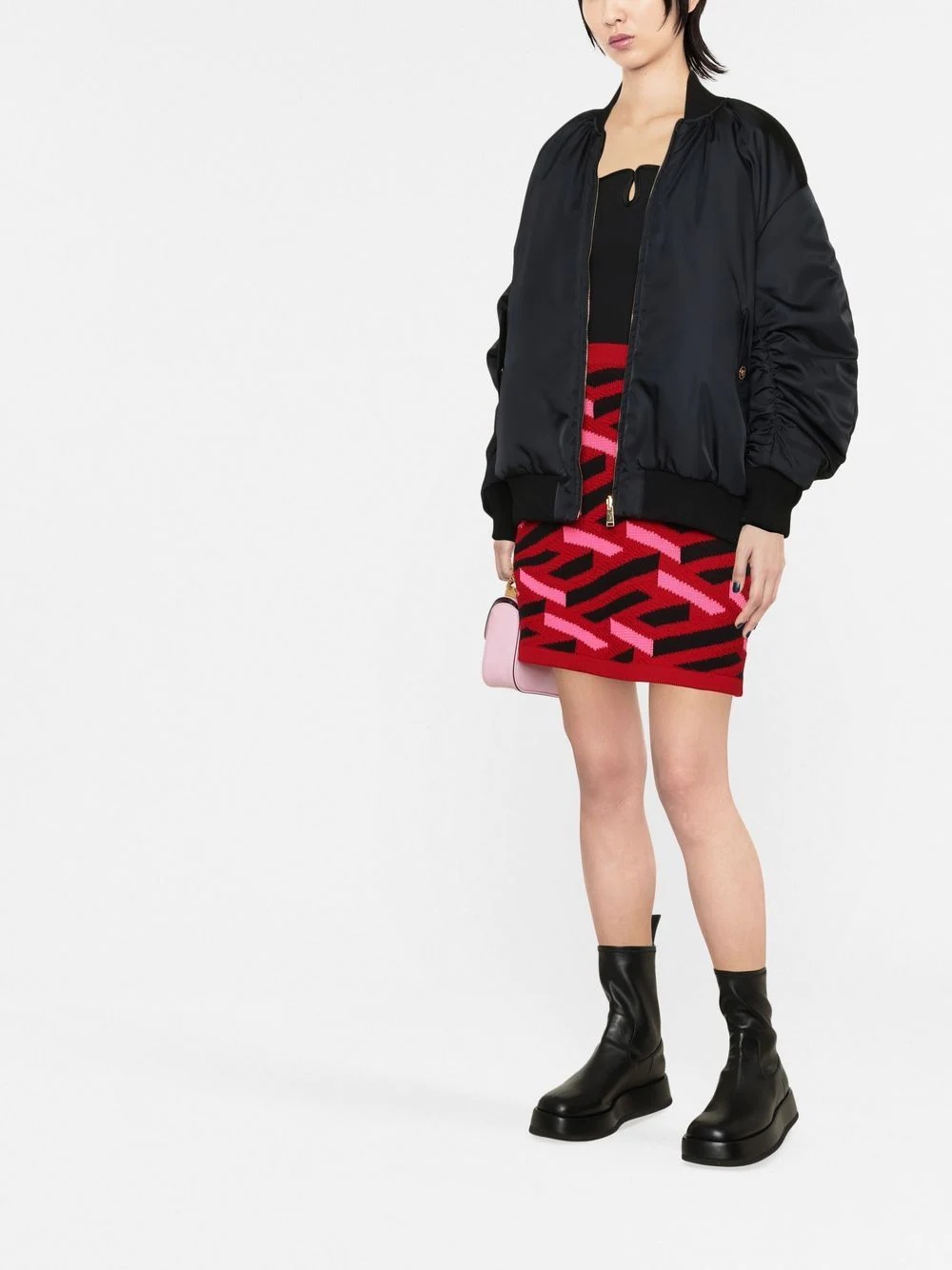 I Ventagli-print  reversible puffer jacket - 2