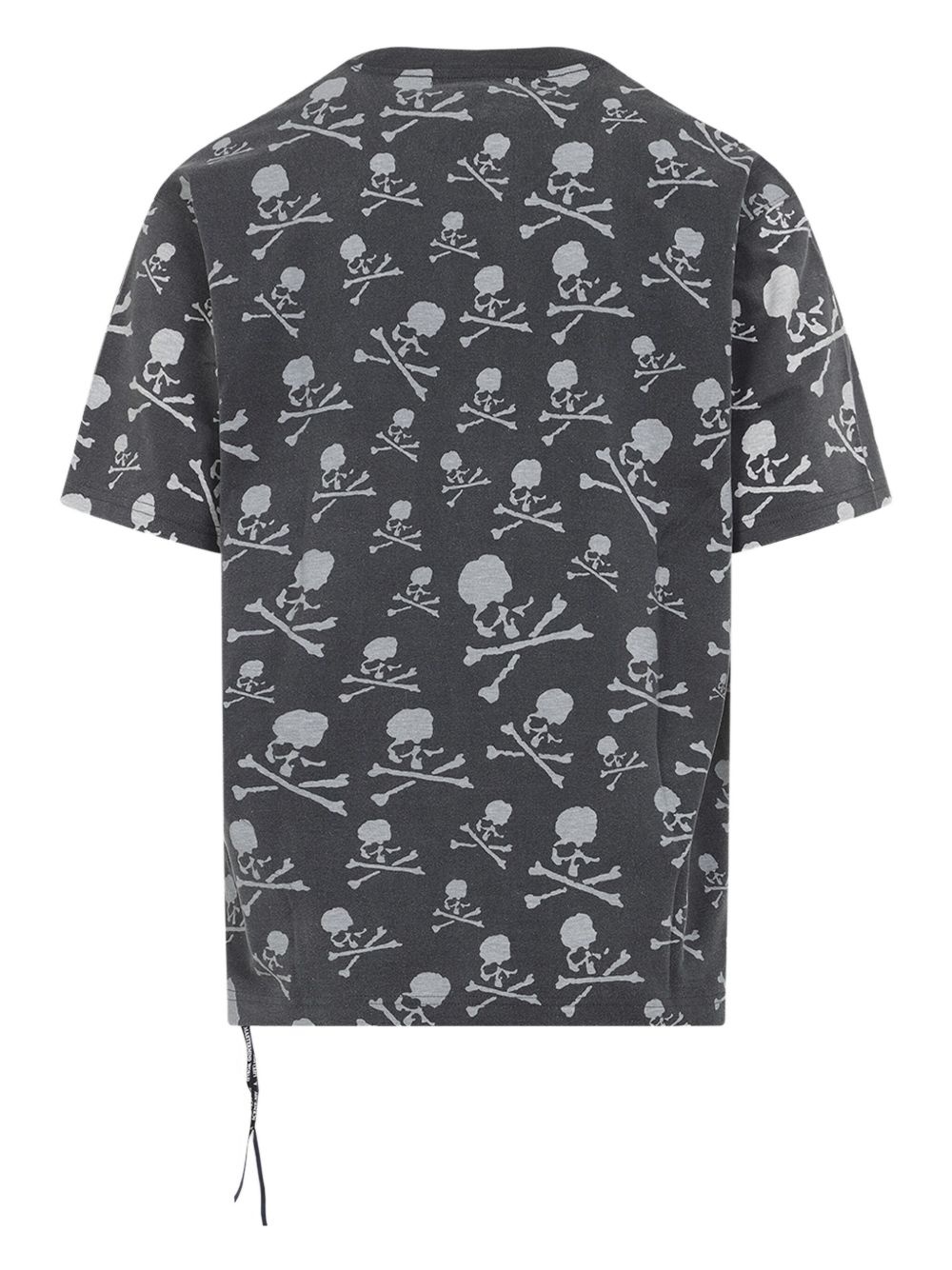skull-print T-shirt - 2