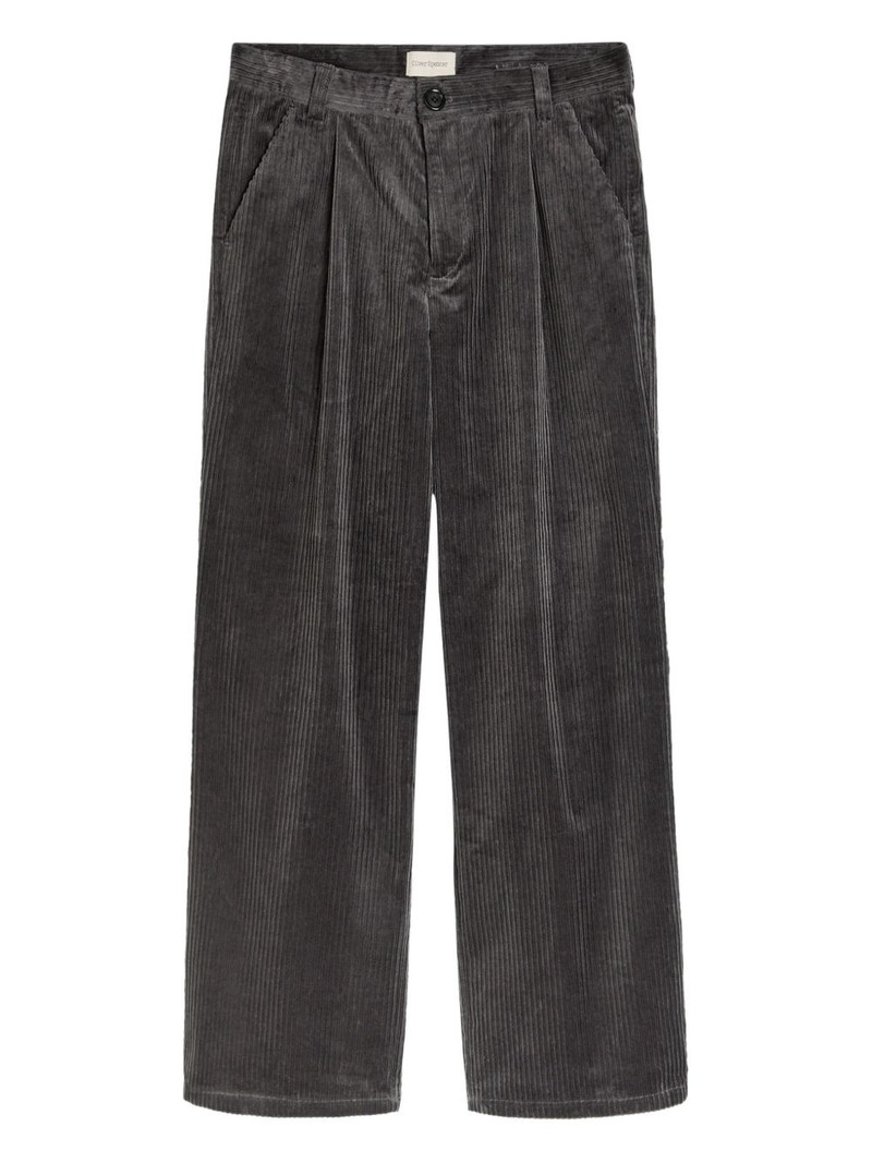 pleated corduroy trousers 1