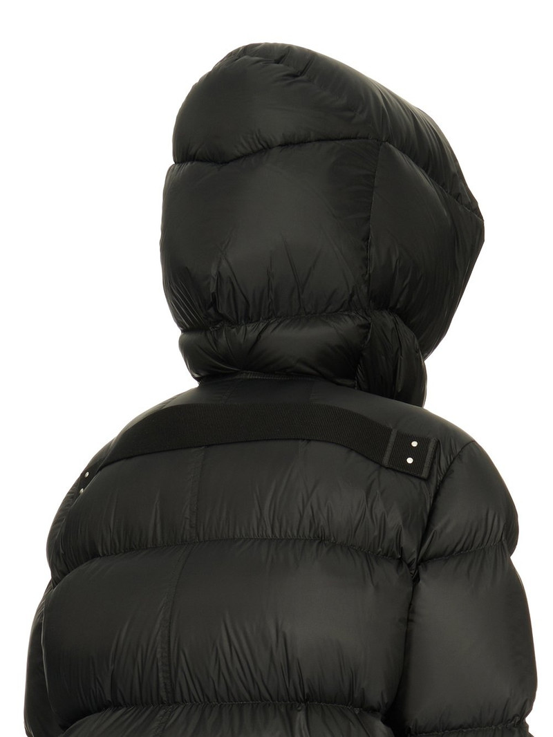 Hooded quilted shell down coat 6