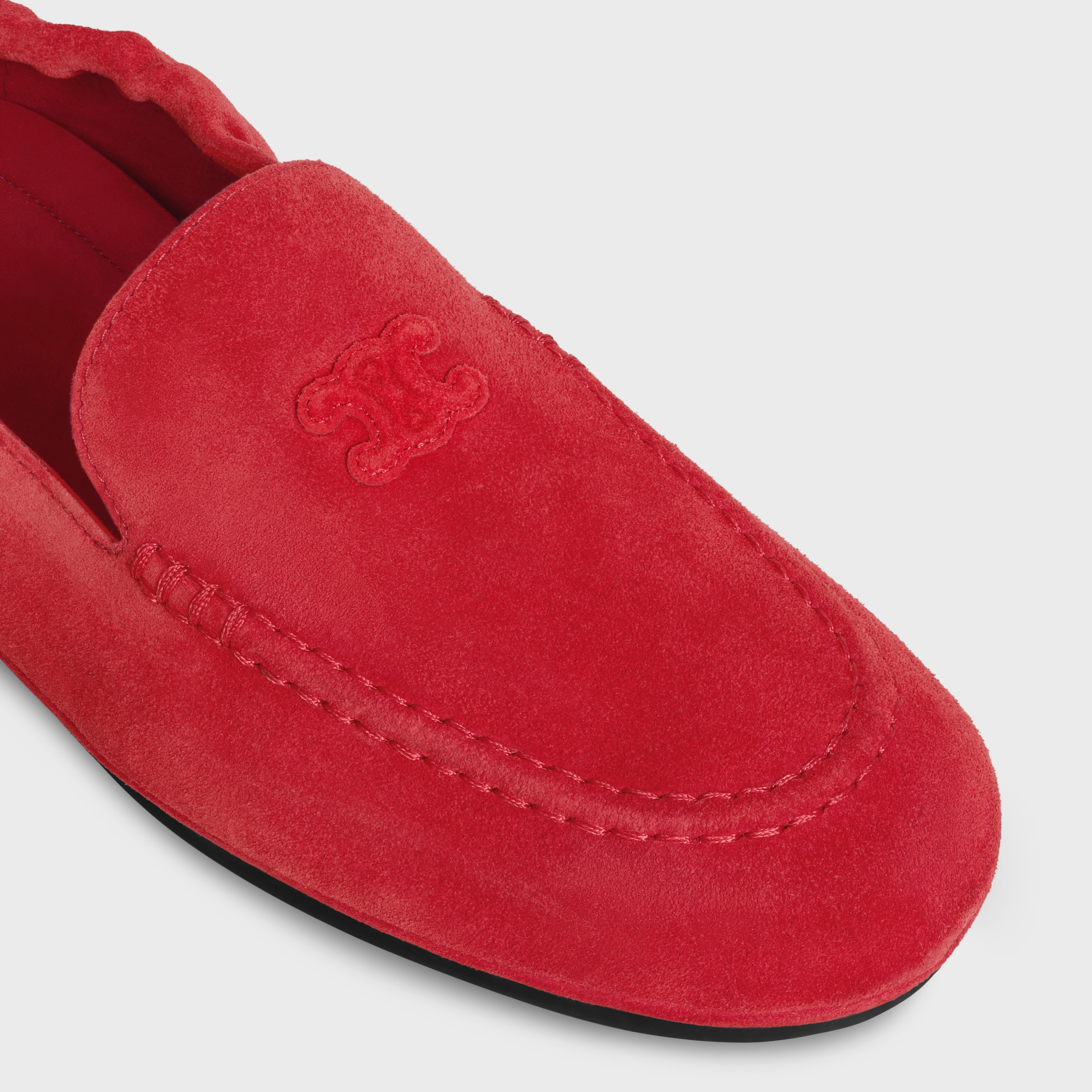 CELINE ADAM Loafer IN SUEDE CALFSKIN - 4