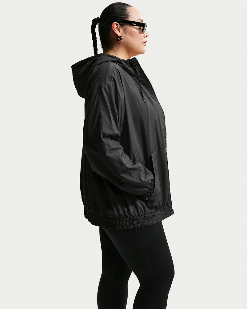 Nike Sportswear Classic Wovens Women's Loose UV Hooded Jacket (Plus Size) 3