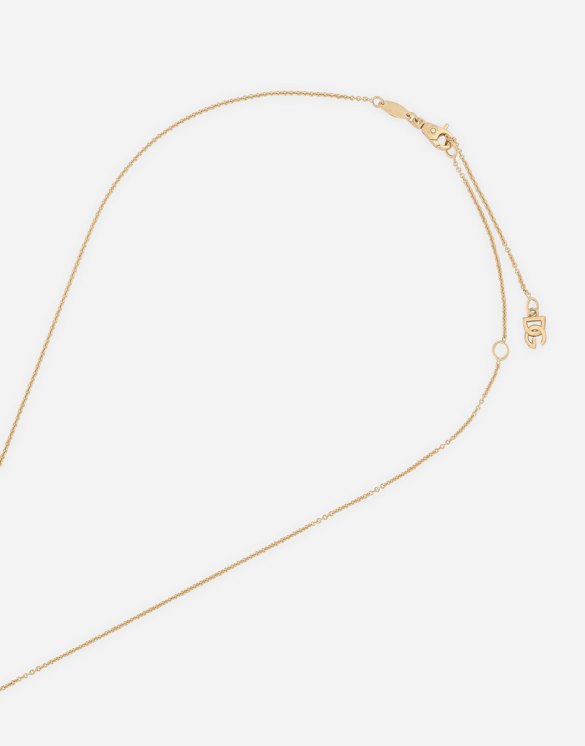 Rainbow Monochrome Pendant 18-carat yellow gold and citrine quartz - 4