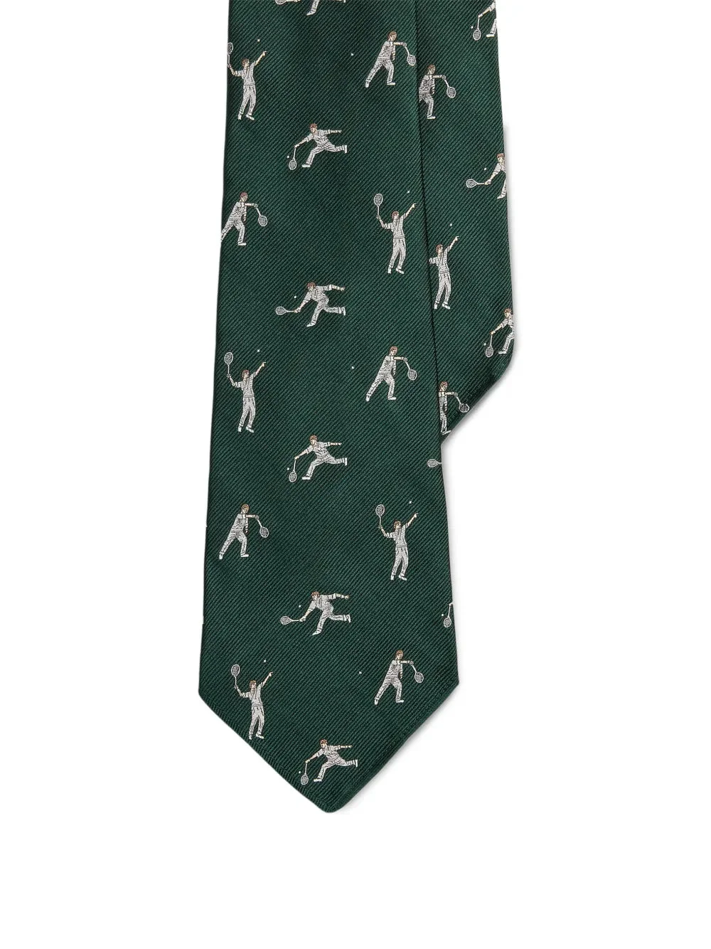 TENNIS-PLAYER SILK TIE - 1