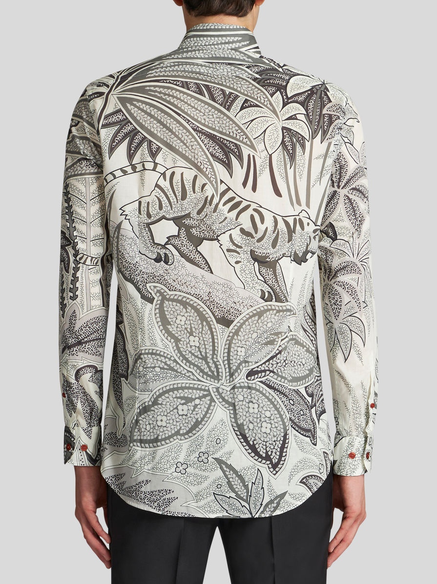 COTTON SHIRT WITH PRINT - 4